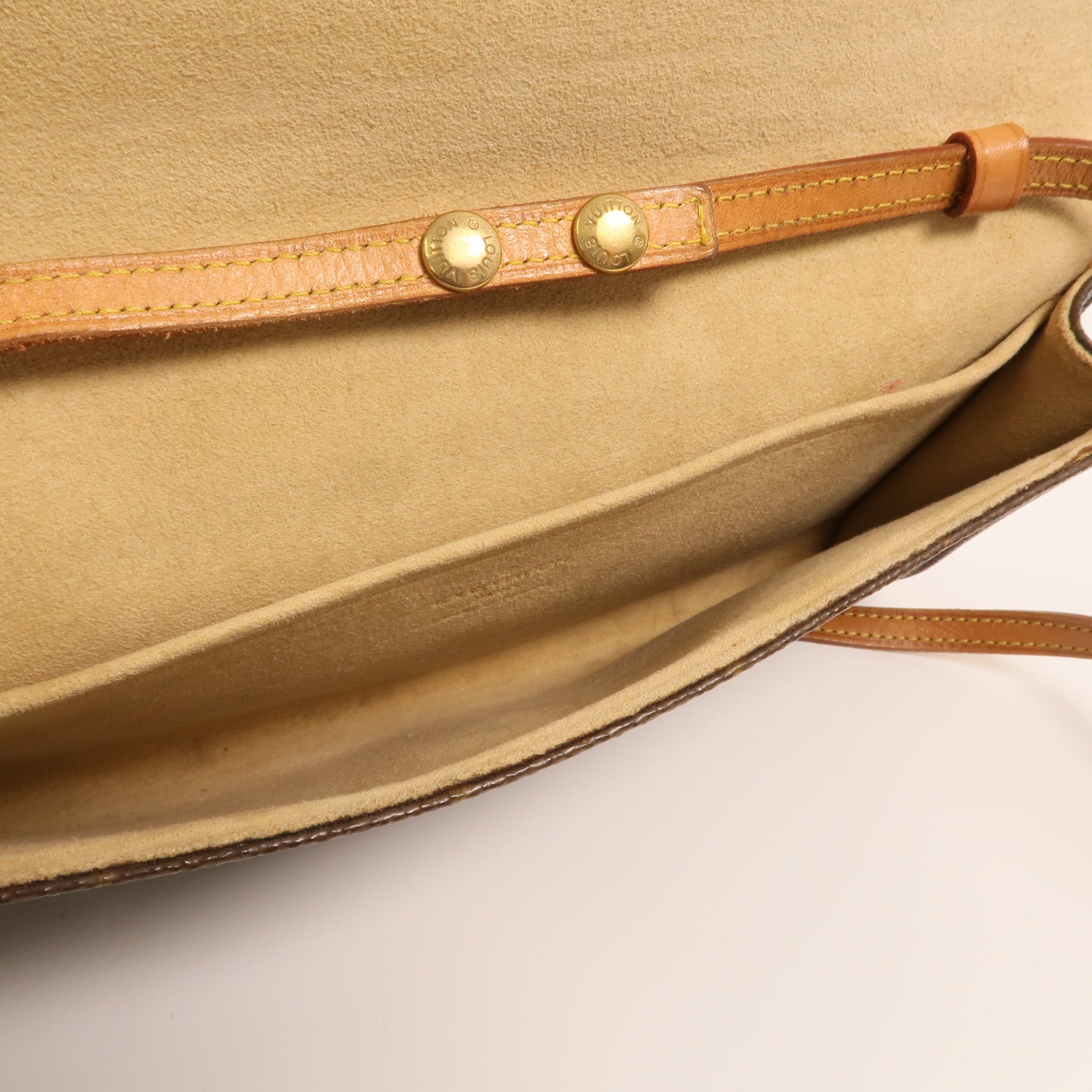 LOUIS VUITTON Pochette Twin M51852 Shoulder Bag Coated Canvas 5