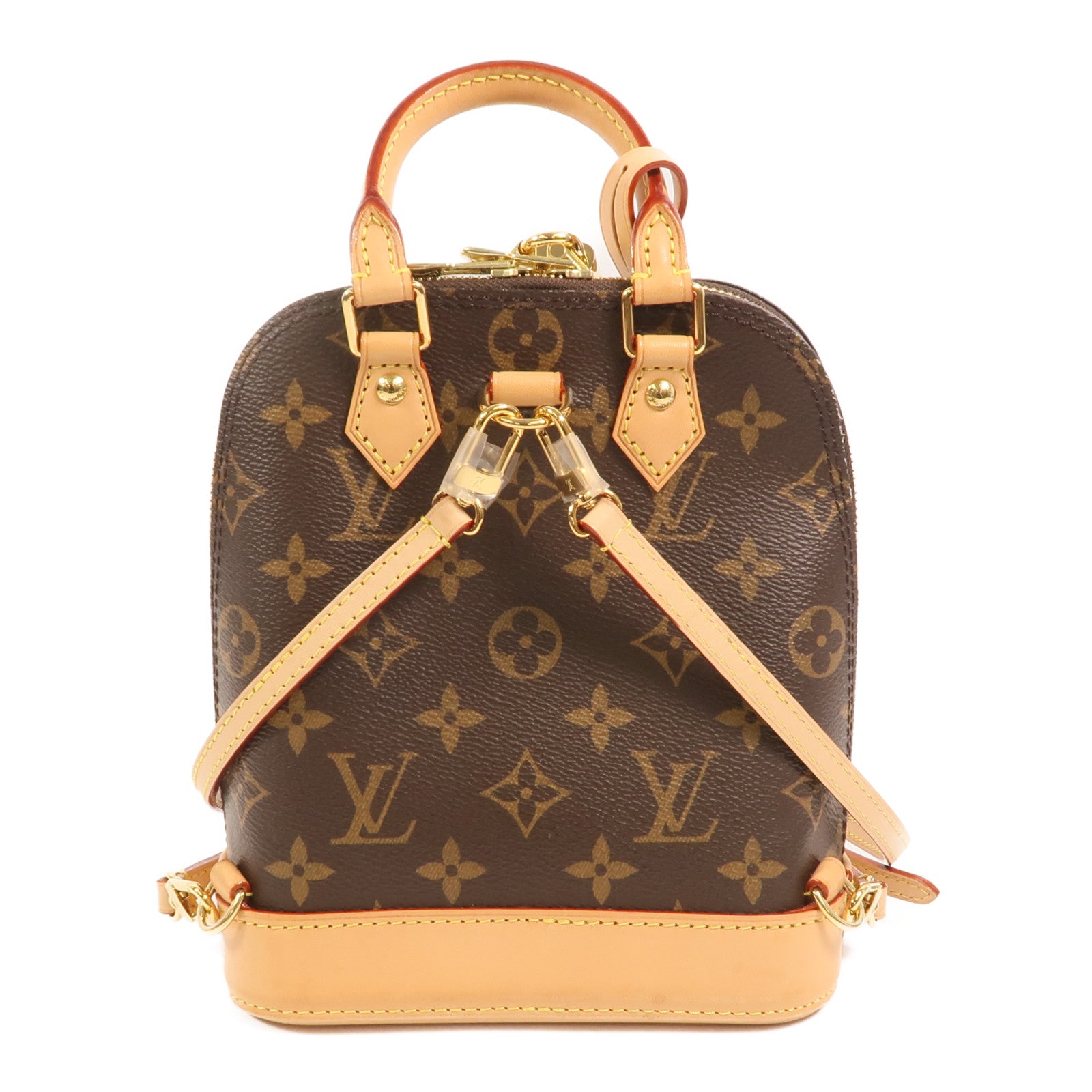 LOUIS VUITTON Alma M47132 背包 塗層帆布 2