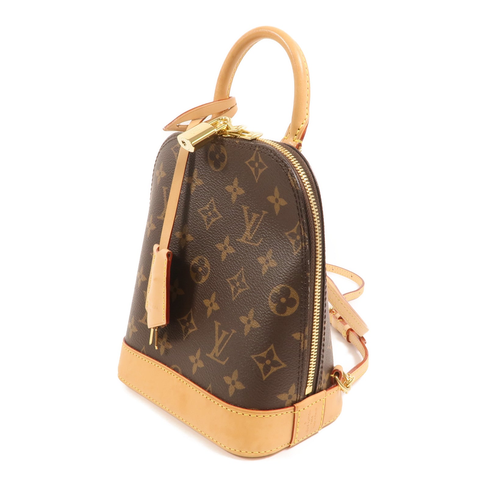LOUIS VUITTON Alma M47132 背包 塗層帆布 3