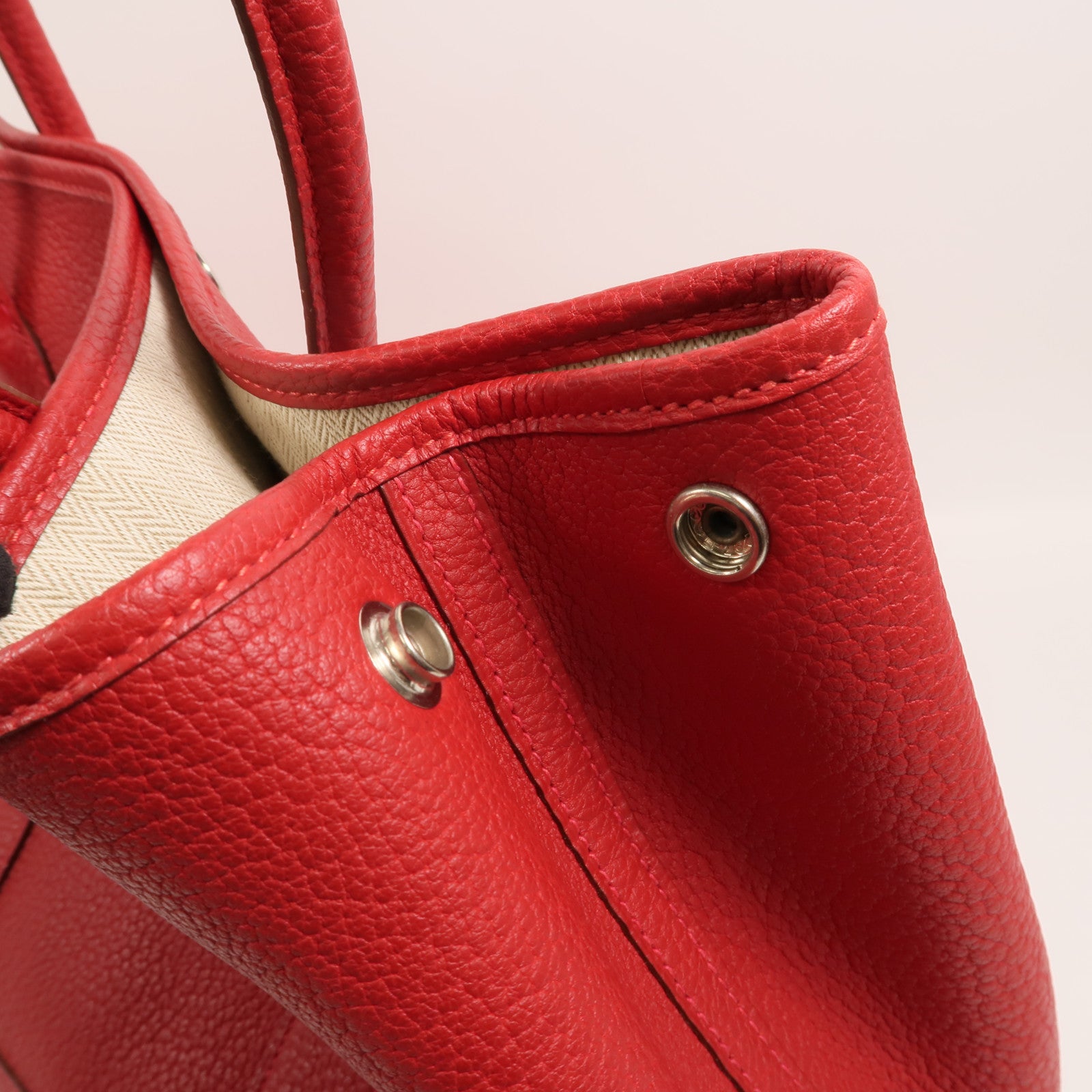 LOUIS VUITTON Tote Bag Calfskin 14