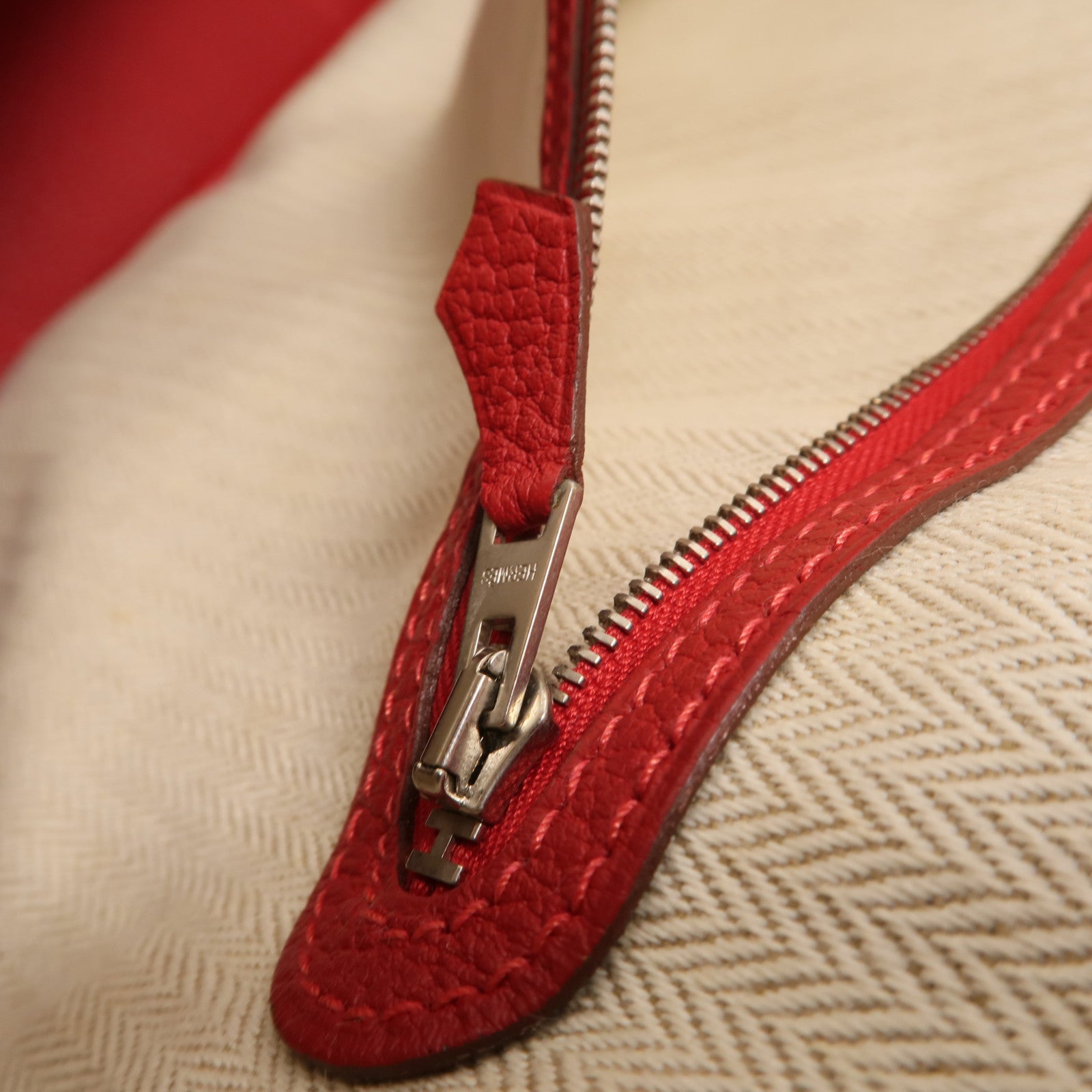 LOUIS VUITTON Tote Bag Calfskin 15