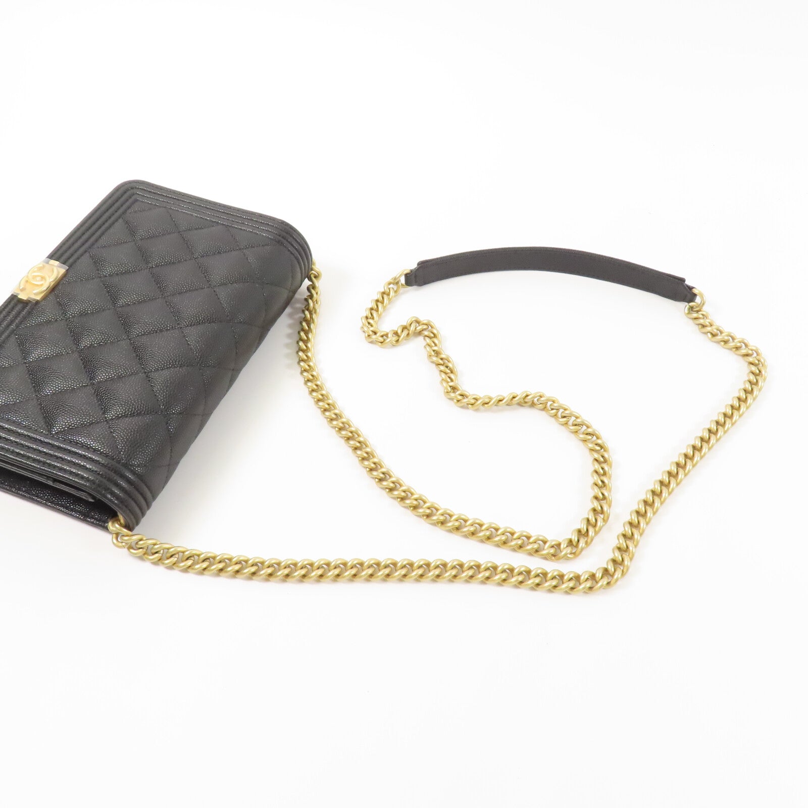 LOUIS VUITTON Boy Shoulder Bag Calfskin 9