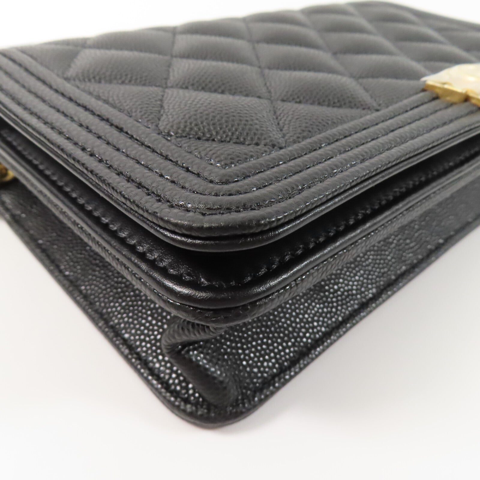 LOUIS VUITTON Boy Shoulder Bag Calfskin 11