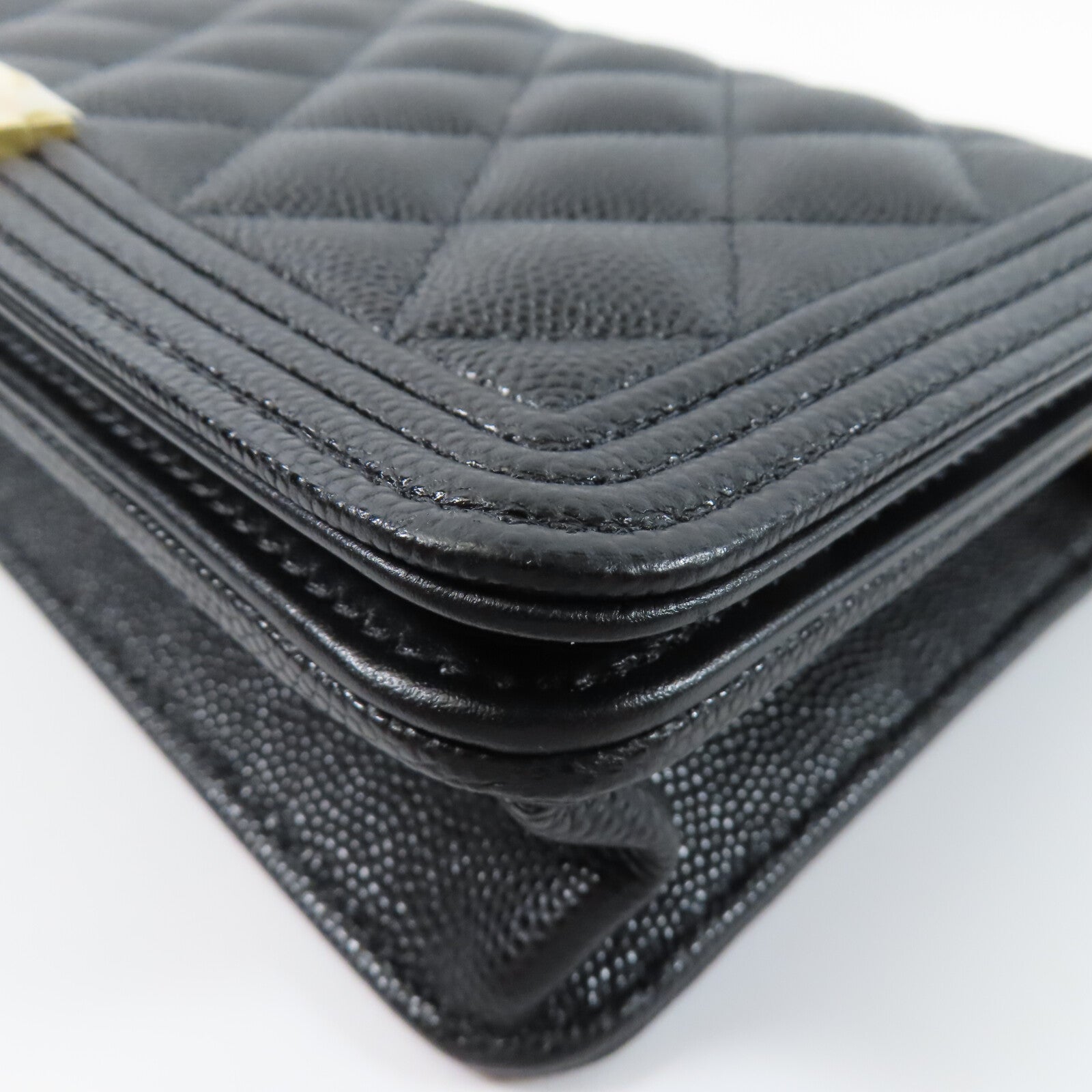 LOUIS VUITTON Boy Shoulder Bag Calfskin 12