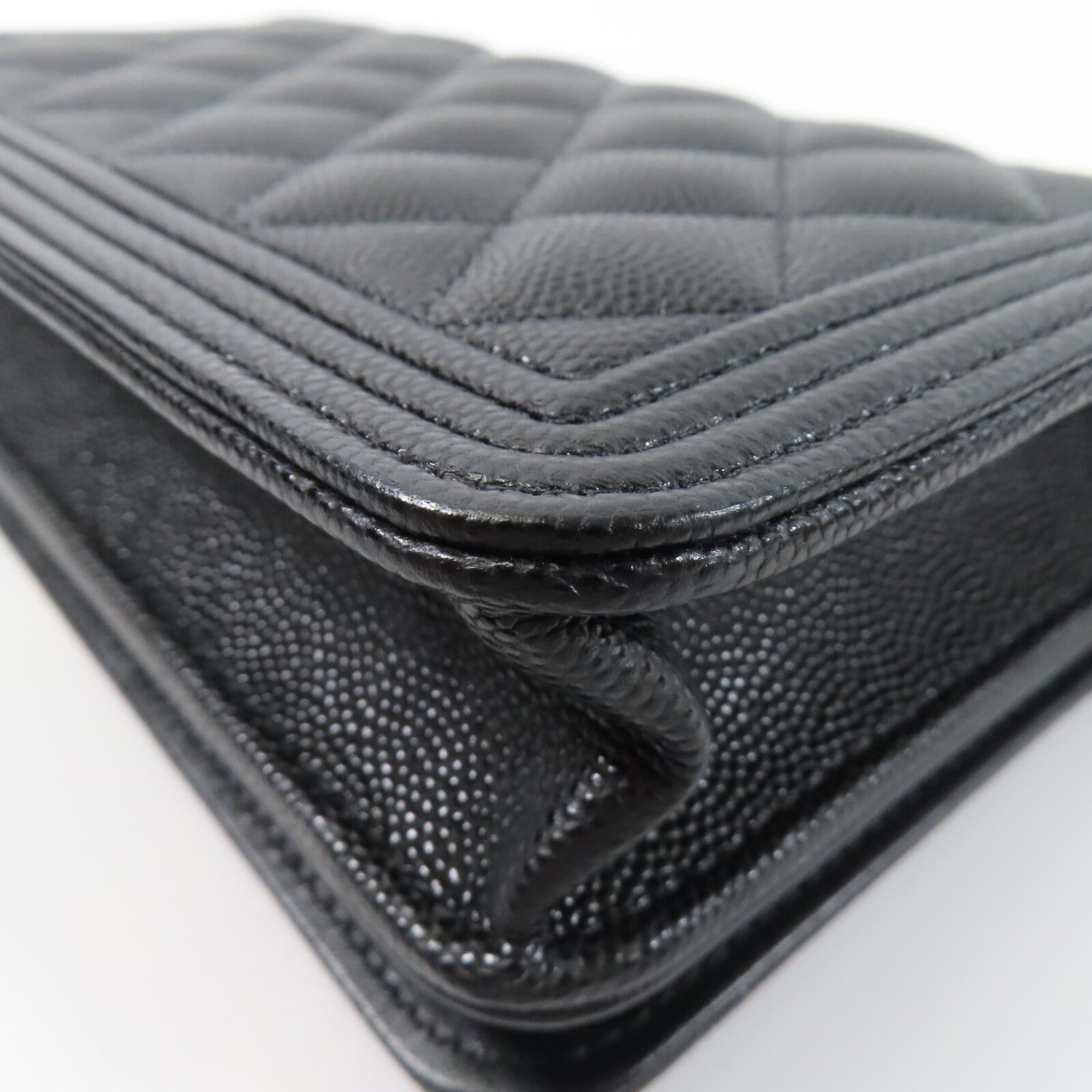 LOUIS VUITTON Boy Shoulder Bag Calfskin 14