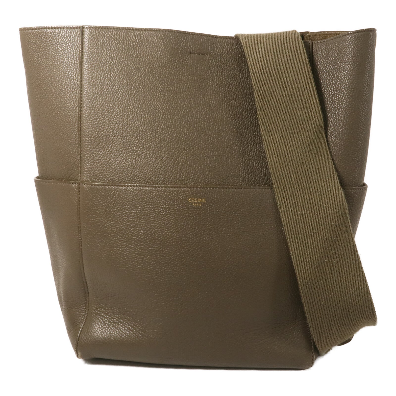 LOUIS VUITTON Bucket Shoulder Bag Calfskin
