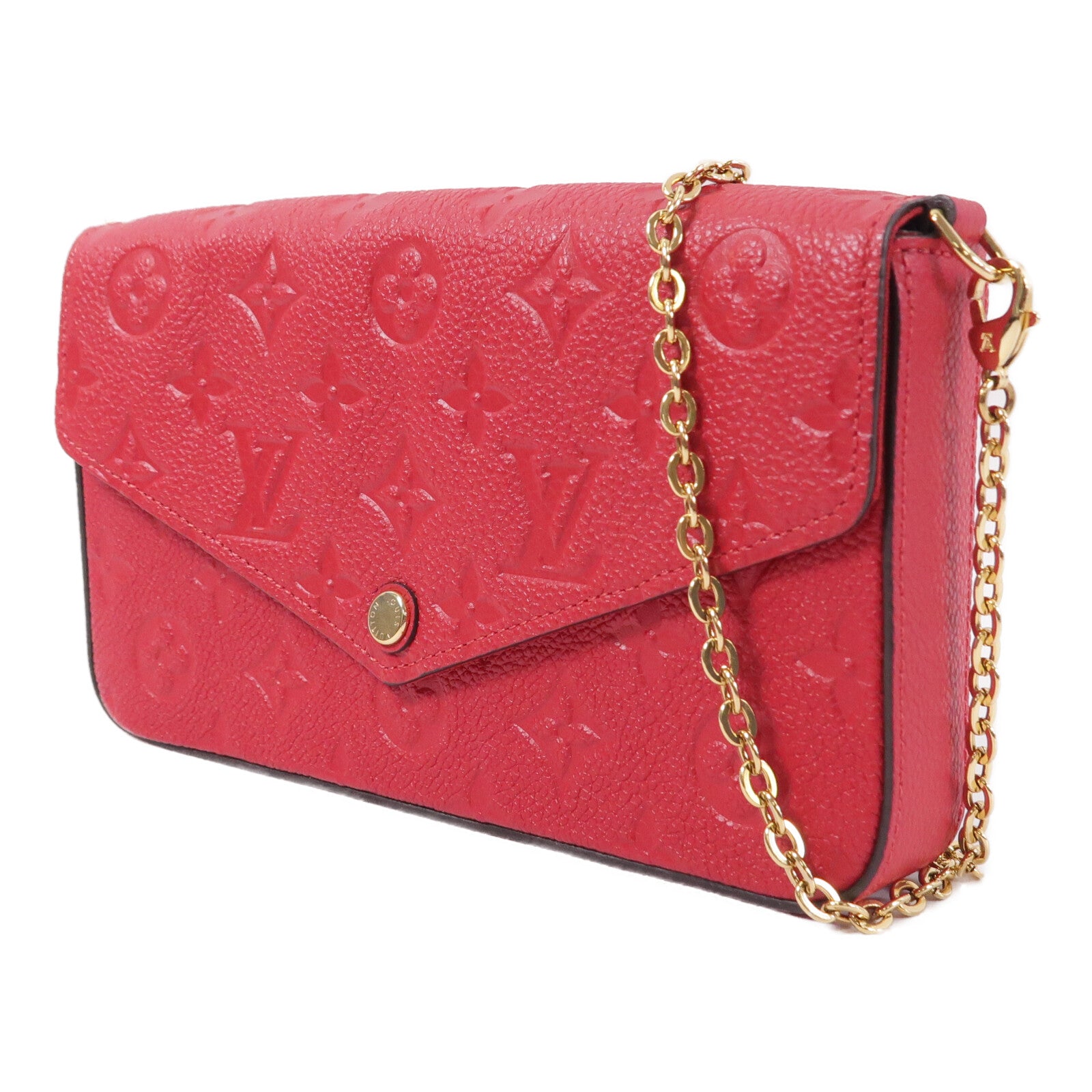LOUIS VUITTON Felicie M63700 Shoulder Bag Leather 3