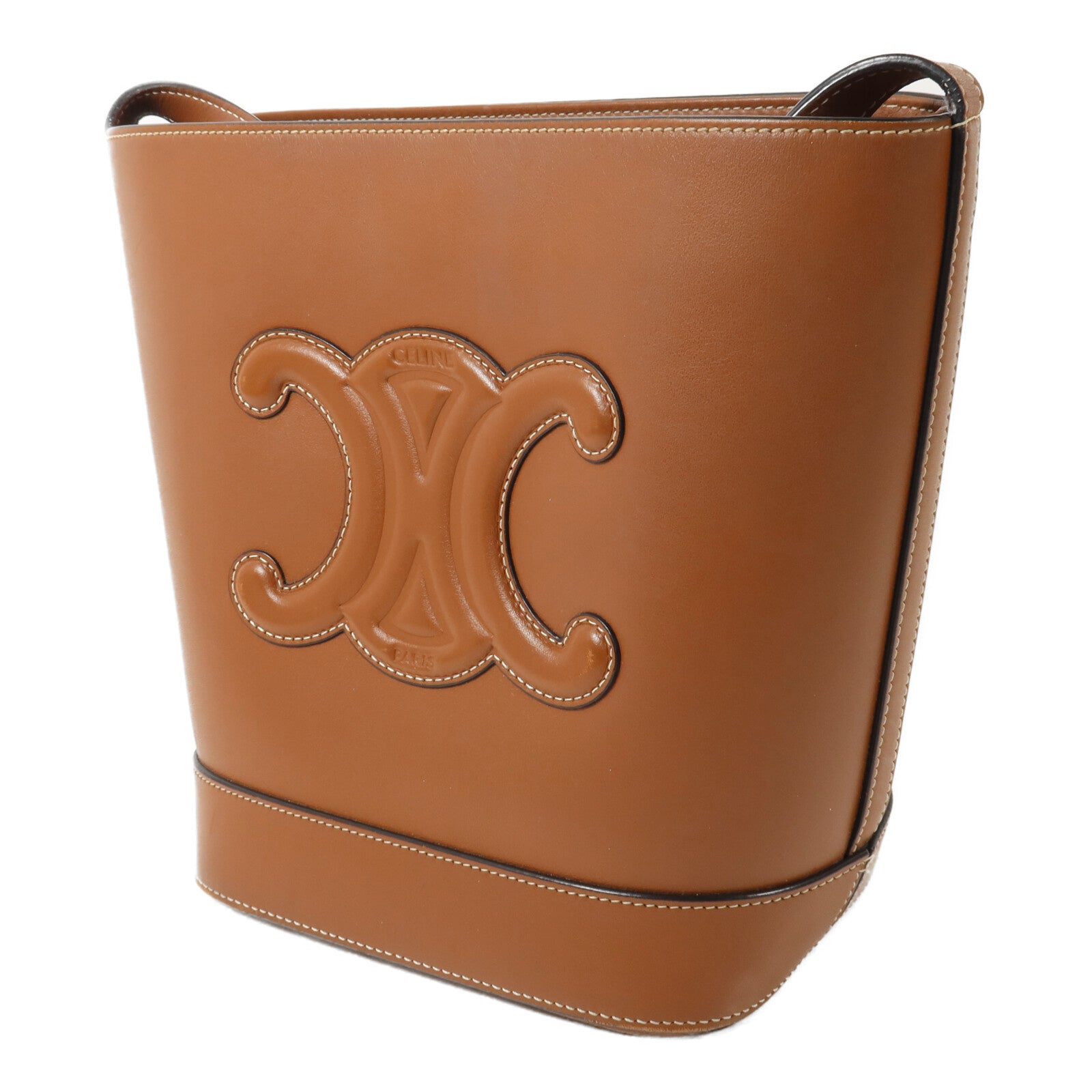 LOUIS VUITTON Bucket Shoulder Bag Calfskin 3