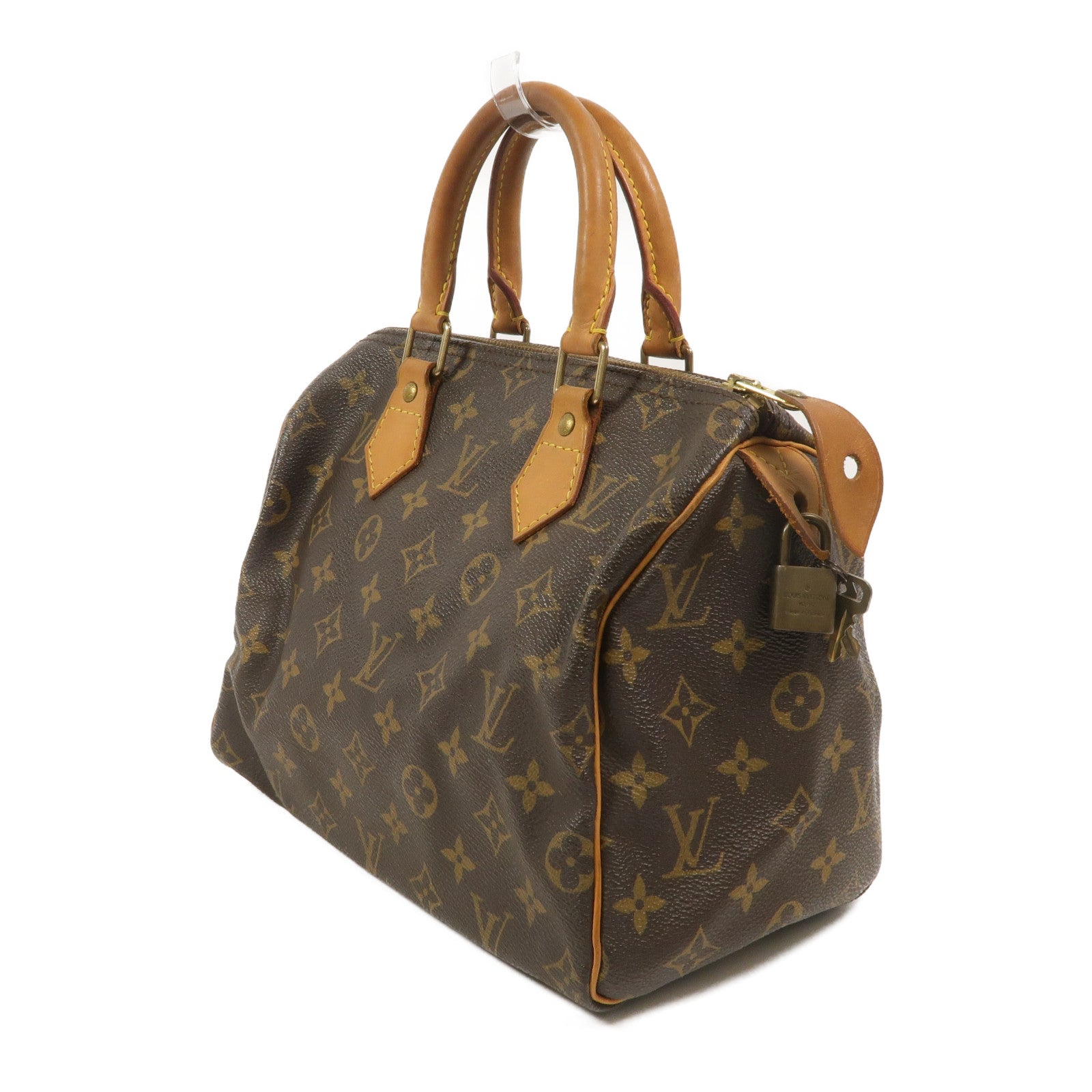 LOUIS VUITTON Speedy M41528 Handbag Coated Canvas 3