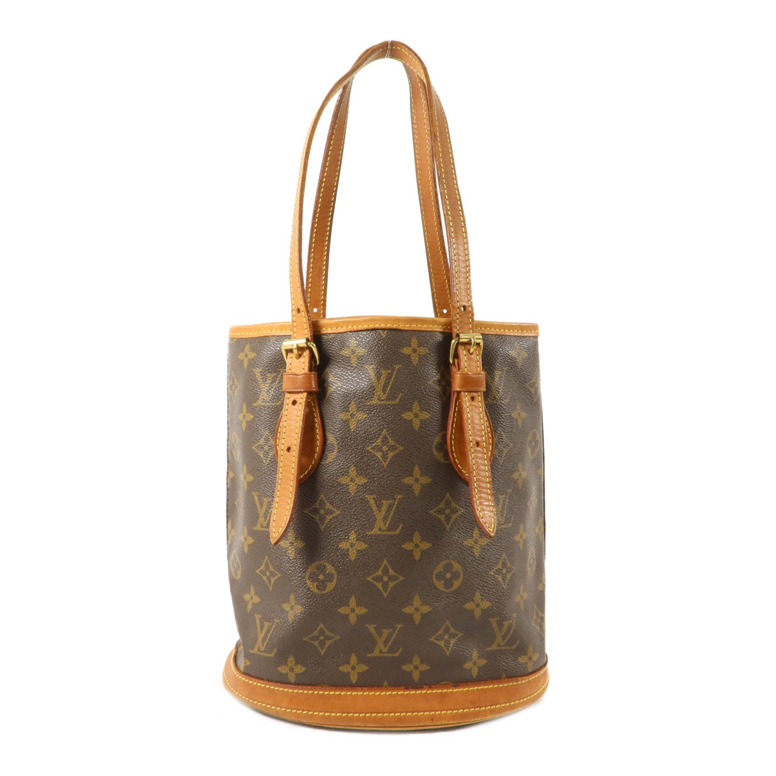 LOUIS VUITTON Bucket M42238 Tote Bag Coated Canvas