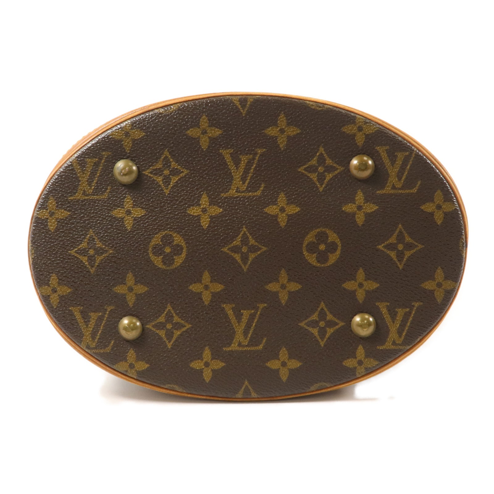 LOUIS VUITTON Bucket M42238 Tote Bag Coated Canvas 4