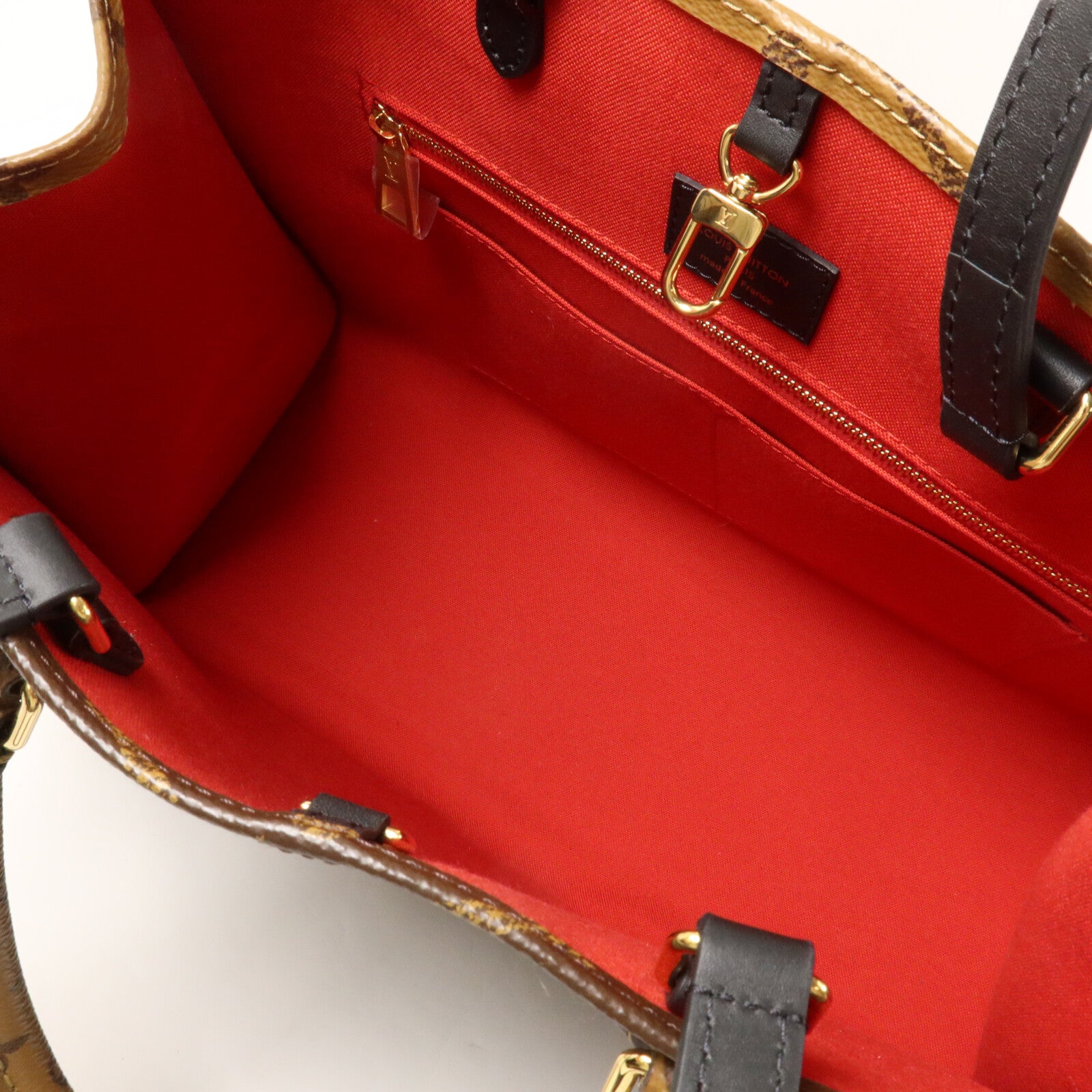 LOUIS VUITTON OnTheGo M45321 2-Way Bag Coated Canvas 5