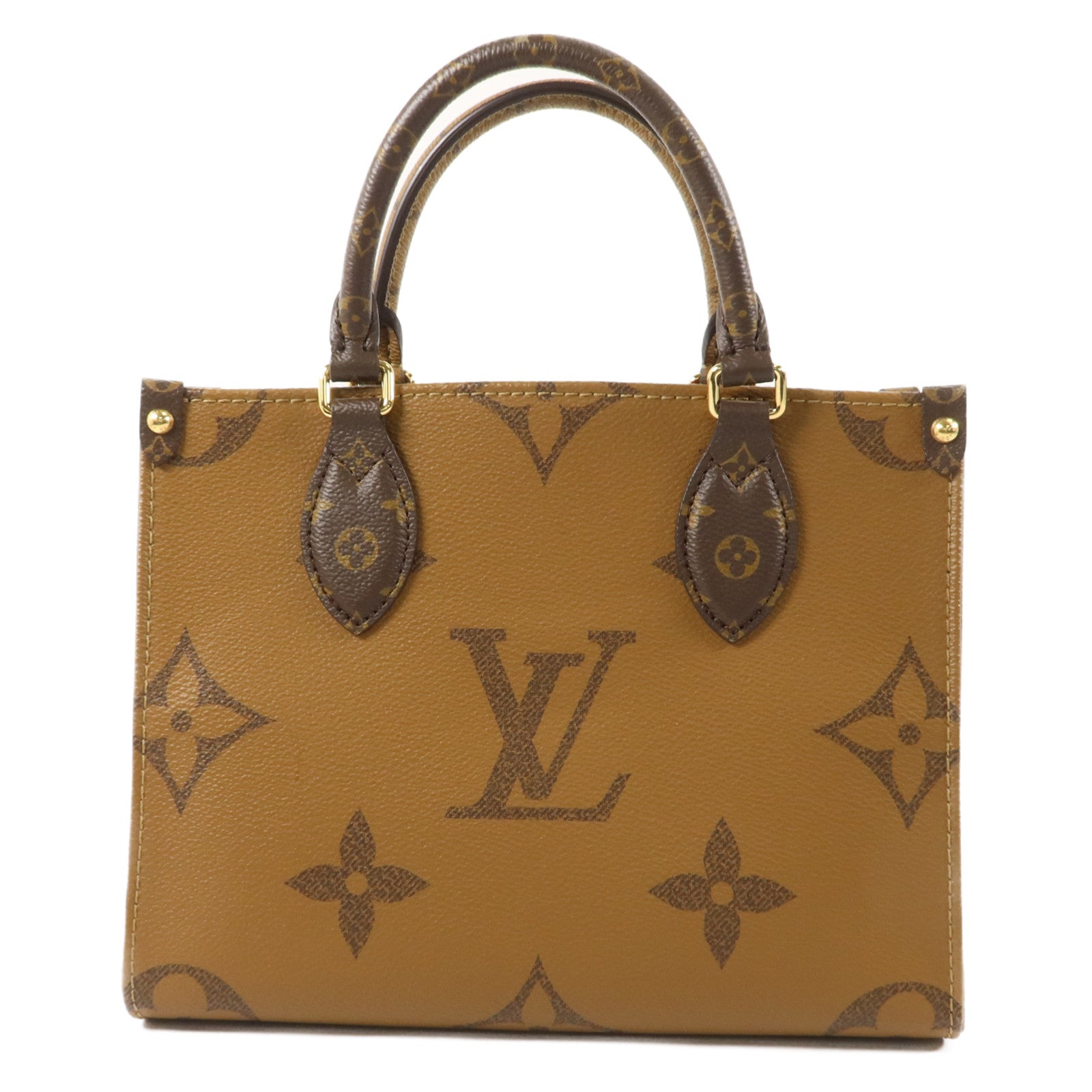 LOUIS VUITTON OnTheGo M46373 2-Way Bag Coated Canvas 2