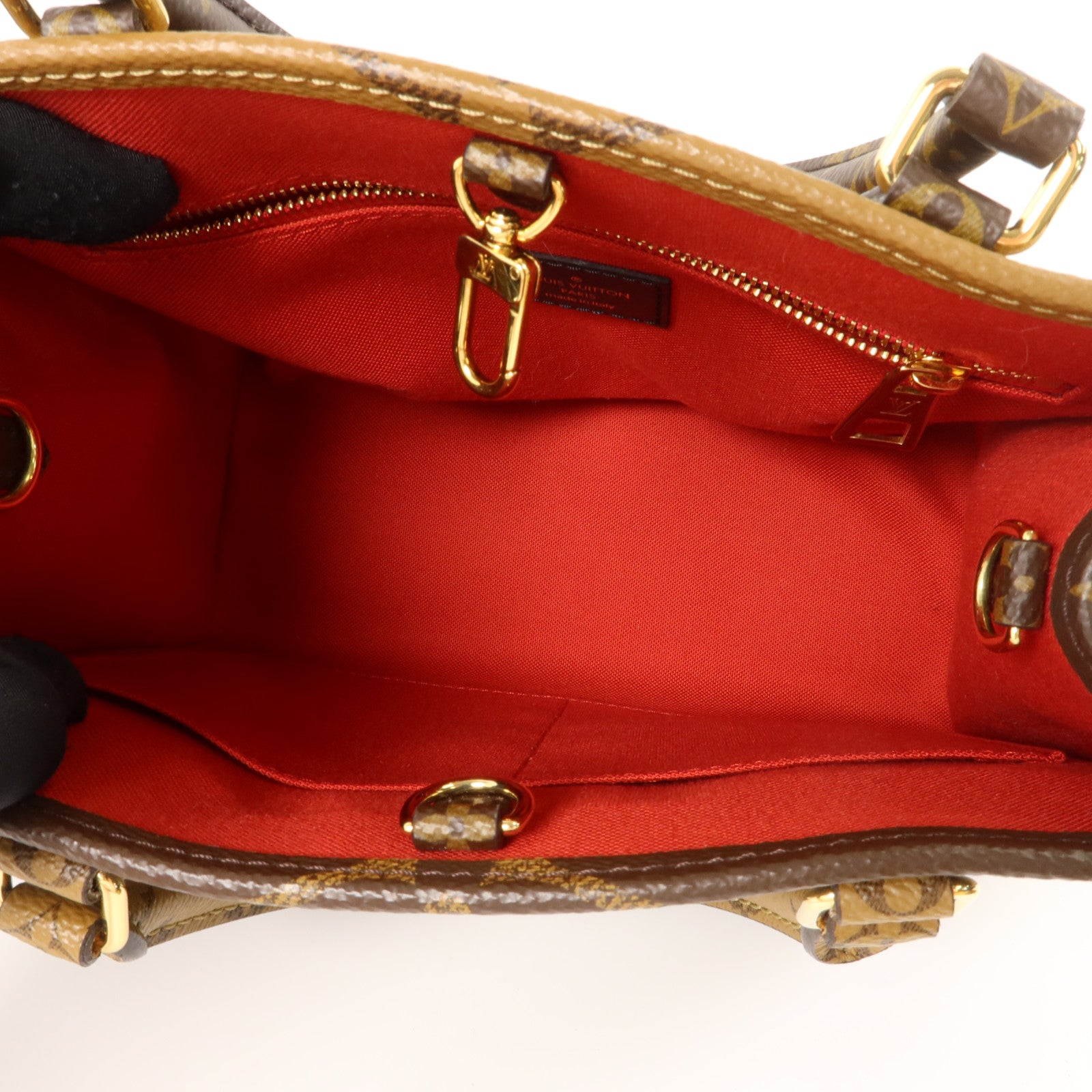 LOUIS VUITTON OnTheGo M46373 2-Way Bag Coated Canvas 5