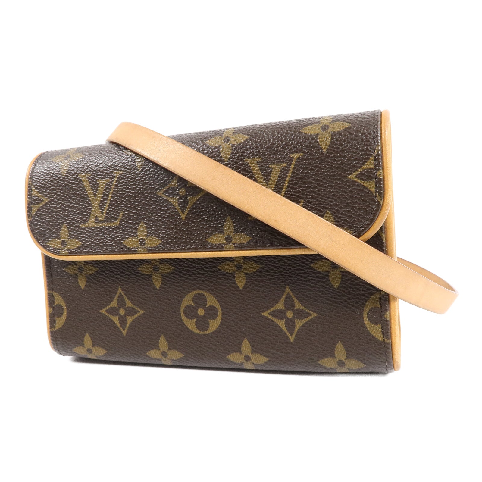 LOUIS VUITTON Pochette Florentine M51855 Belt Bag Coated Canvas 3
