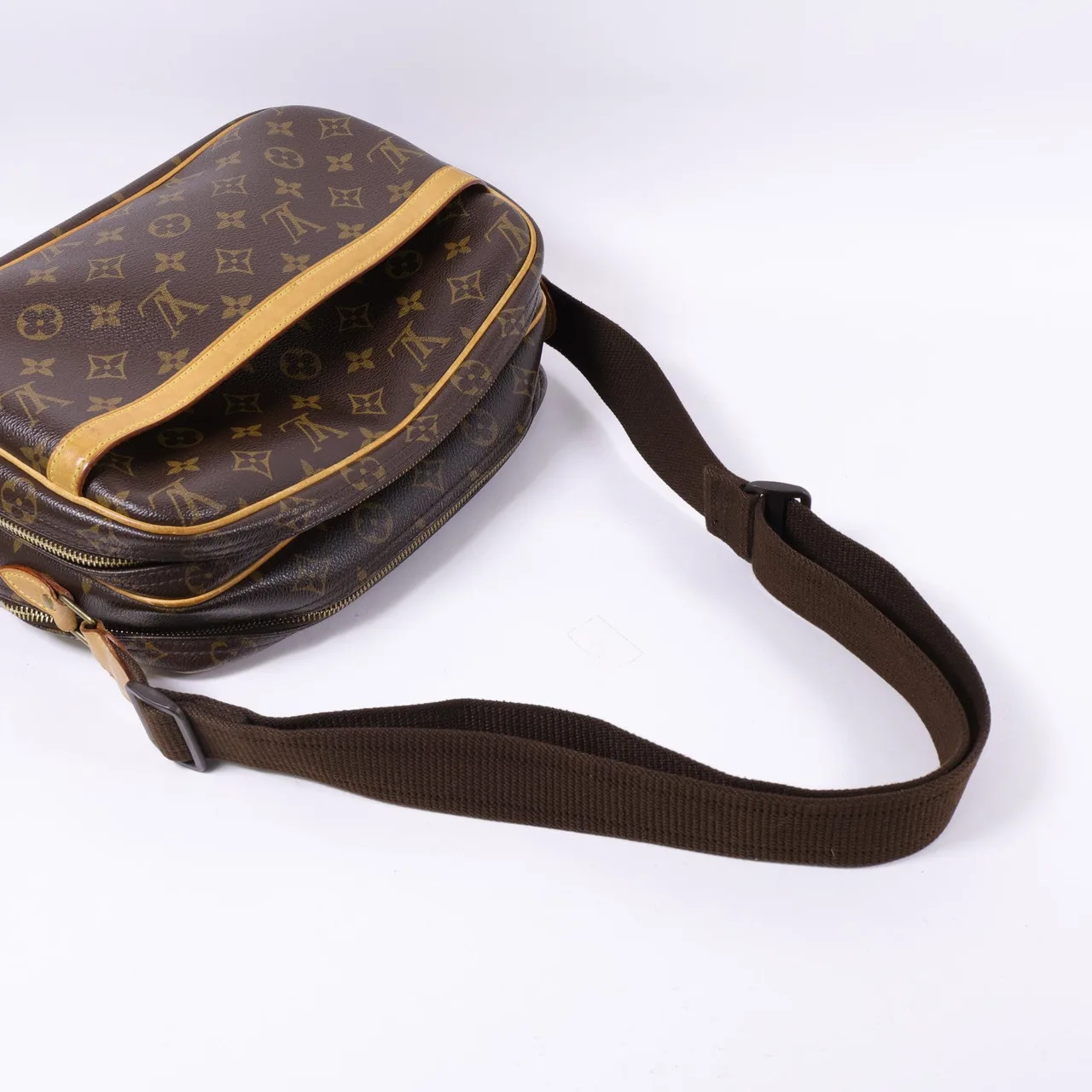 LOUIS VUITTON Reporter M45254 肩背包 塗層帆布 棕色 塗層帆布 中古品B - 縮圖 11