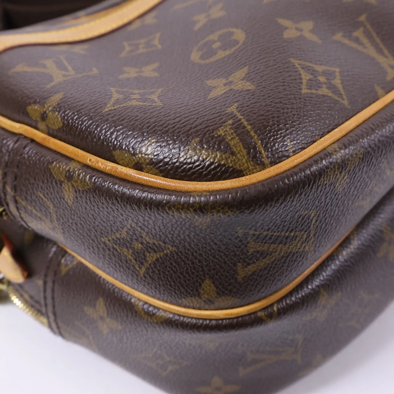 LOUIS VUITTON Reporter M45254 肩背包 塗層帆布 棕色 塗層帆布 中古品B - 縮圖 12