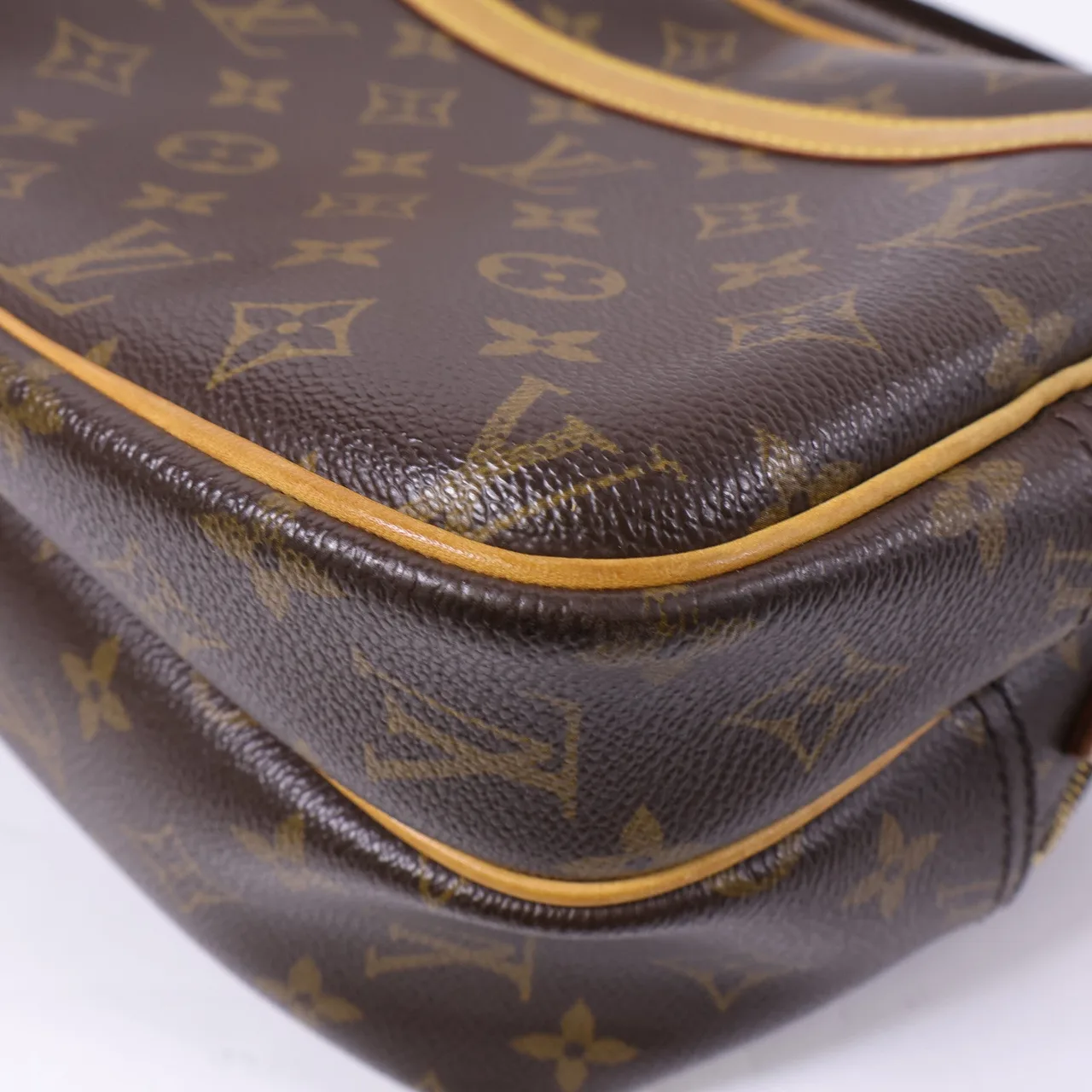 LOUIS VUITTON Reporter M45254 肩背包 塗層帆布 棕色 塗層帆布 中古品B - 縮圖 13