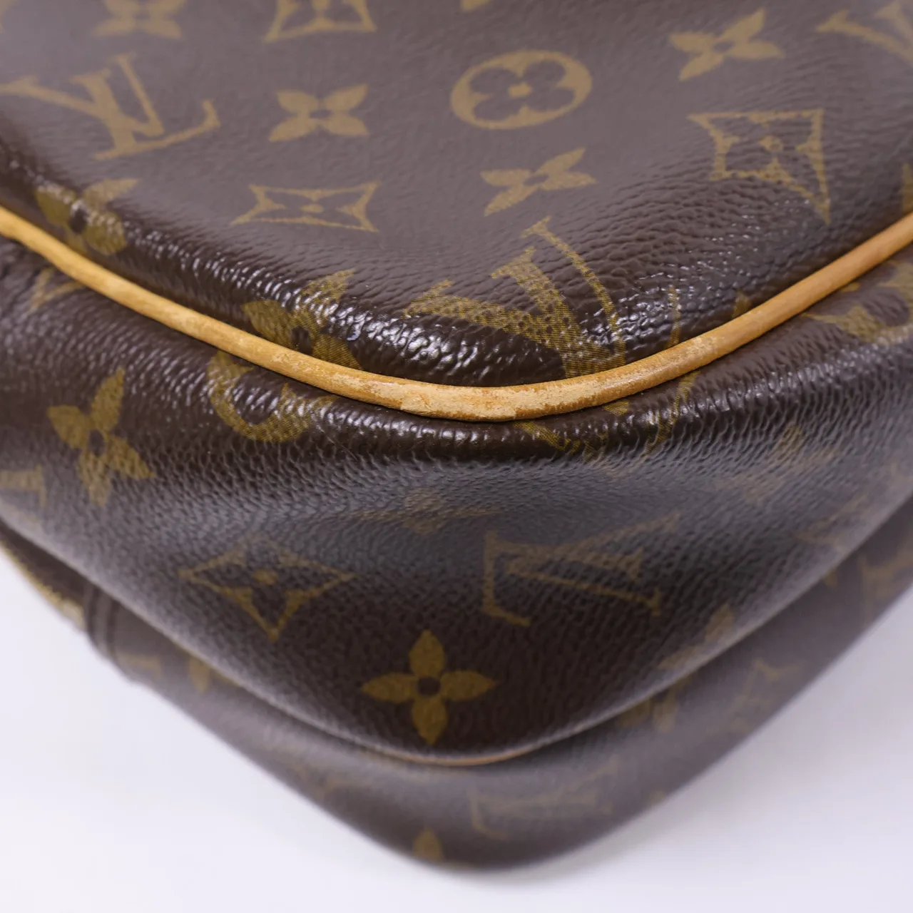 LOUIS VUITTON Reporter M45254 肩背包 塗層帆布 棕色 塗層帆布 中古品B - 縮圖 14