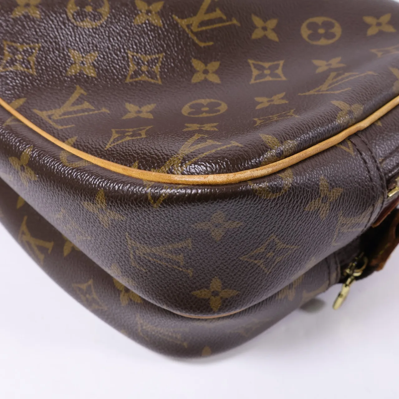 LOUIS VUITTON Reporter M45254 肩背包 塗層帆布 棕色 塗層帆布 中古品B - 縮圖 15