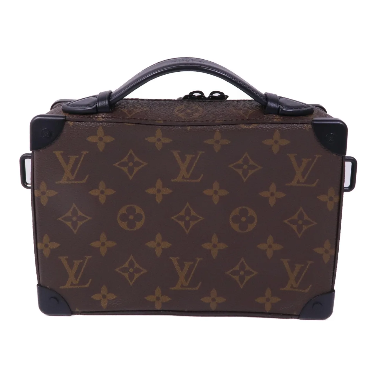 LOUIS VUITTON M45935 兩用包 塗層帆布 棕色 / 黑色 塗層帆布 中古品A - 縮圖 2