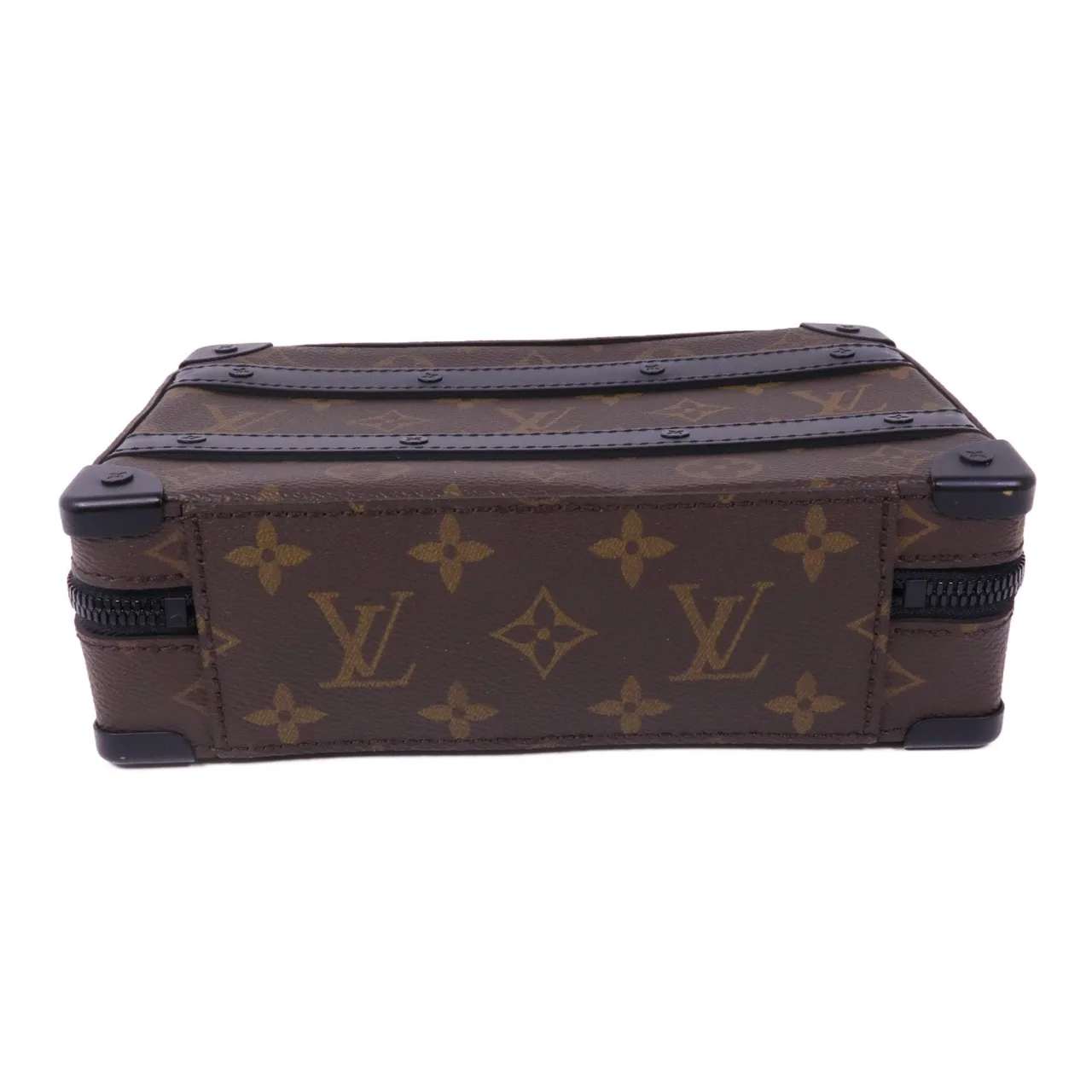 LOUIS VUITTON M45935 兩用包 塗層帆布 棕色 / 黑色 塗層帆布 中古品A - 縮圖 4