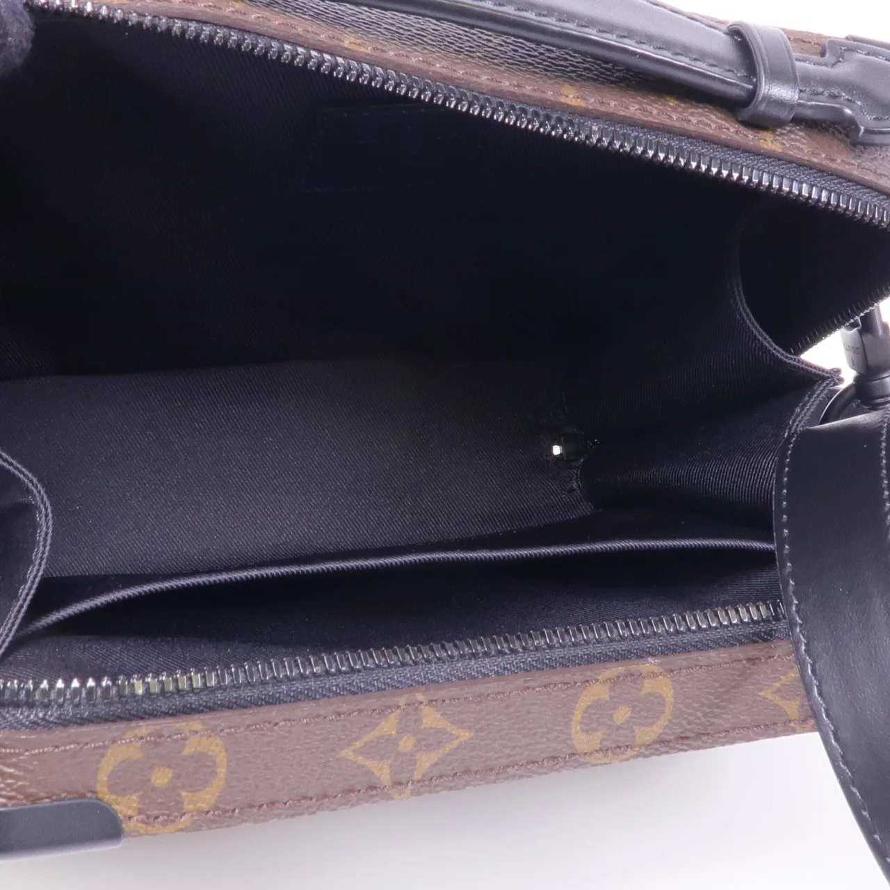 LOUIS VUITTON M45935 兩用包 塗層帆布 棕色 / 黑色 塗層帆布 中古品A - 縮圖 5