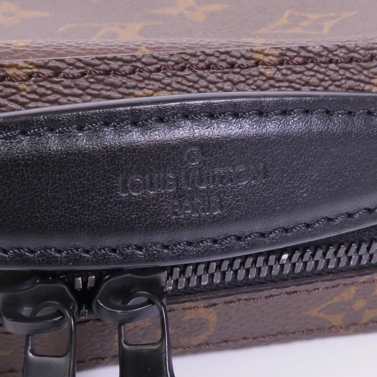 LOUIS VUITTON M45935 兩用包 塗層帆布 棕色 / 黑色 塗層帆布 中古品A - 縮圖 8