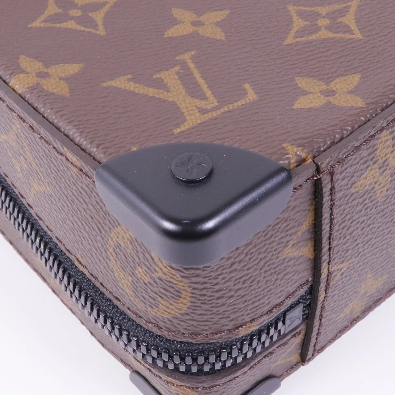 LOUIS VUITTON M45935 兩用包 塗層帆布 棕色 / 黑色 塗層帆布 中古品A - 縮圖 12