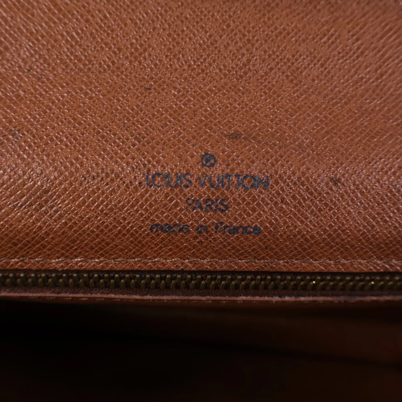 LOUIS VUITTON Monceau M51185 兩用包 塗層帆布 棕色 塗層帆布 中古品B - 縮圖 6