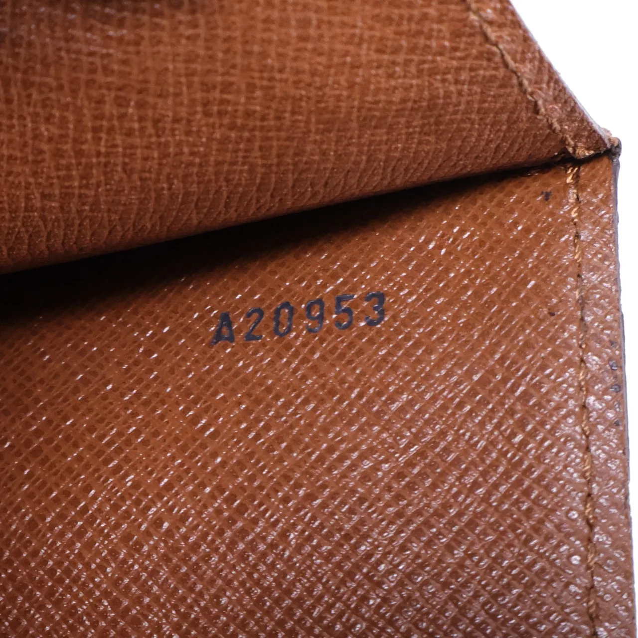 LOUIS VUITTON Monceau M51185 兩用包 塗層帆布 棕色 塗層帆布 中古品B - 縮圖 7