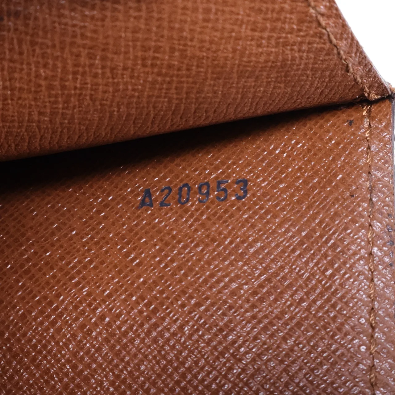 LOUIS VUITTON Monceau M51185 兩用包 塗層帆布 棕色 塗層帆布 中古品B - 縮圖 8