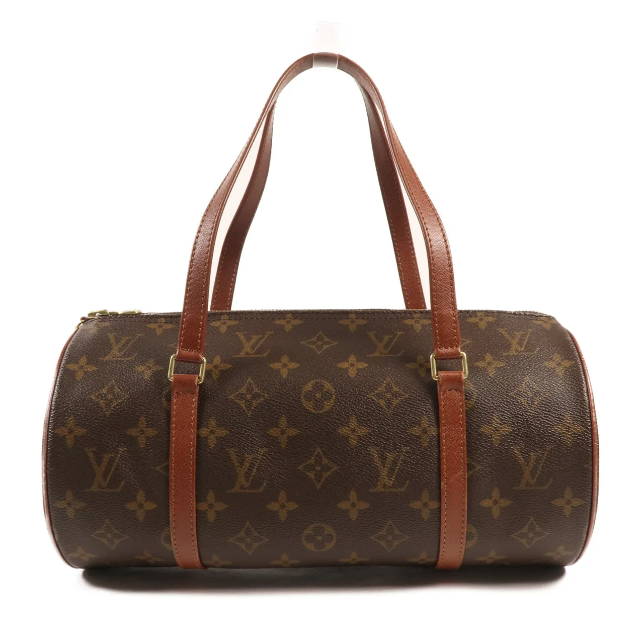LOUIS VUITTON Papillon 肩背包 塗層帆布 棕色 塗層帆布 中古品B - 縮圖 2