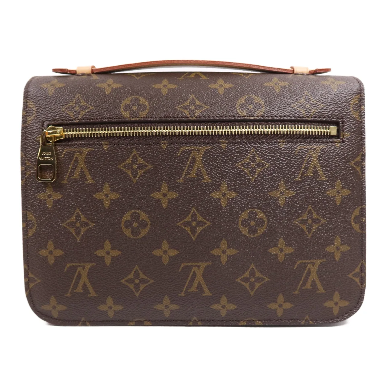 LOUIS VUITTON Pochette Metis M44875 兩用包 塗層帆布 棕色 塗層帆布 中古品A - 縮圖 2