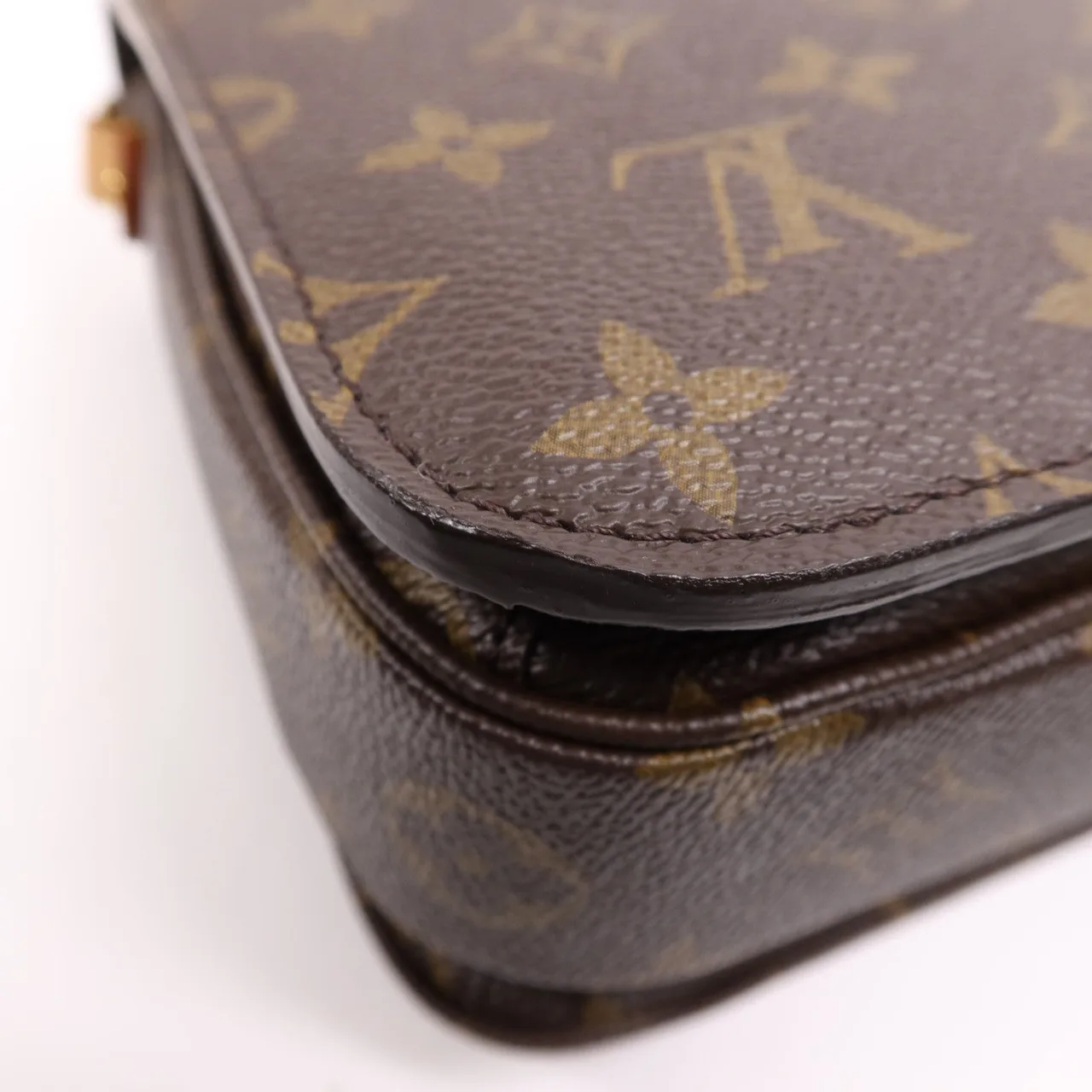 LOUIS VUITTON Pochette Metis M44875 兩用包 塗層帆布 棕色 塗層帆布 中古品A - 縮圖 9