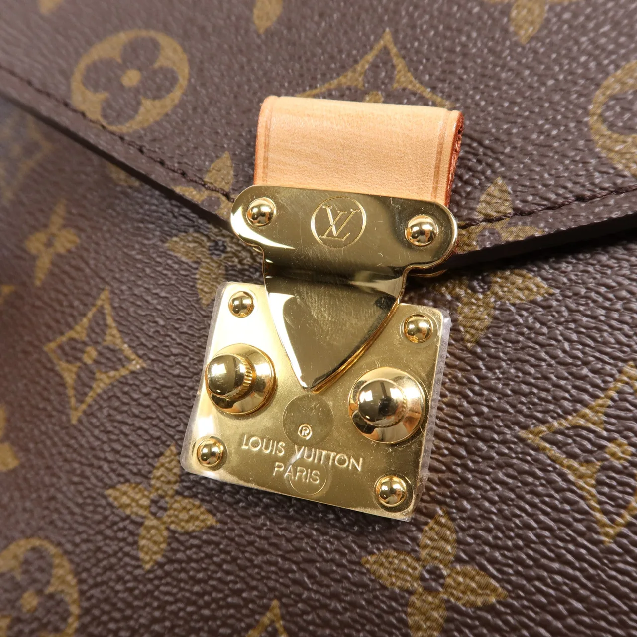 LOUIS VUITTON Pochette Metis M44875 兩用包 塗層帆布 棕色 塗層帆布 中古品A - 縮圖 11