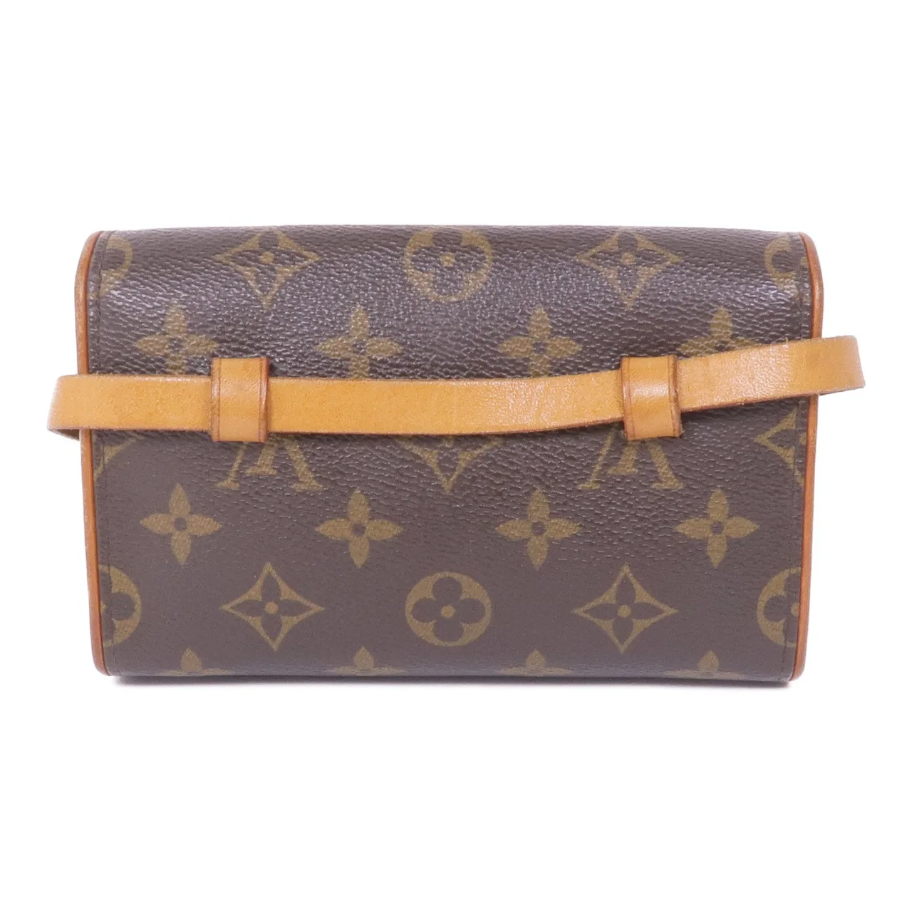 LOUIS VUITTON Pochette Florentine M51855 腰包 塗層帆布 棕色 / Brown 塗層帆布 中古品B - 縮圖 2