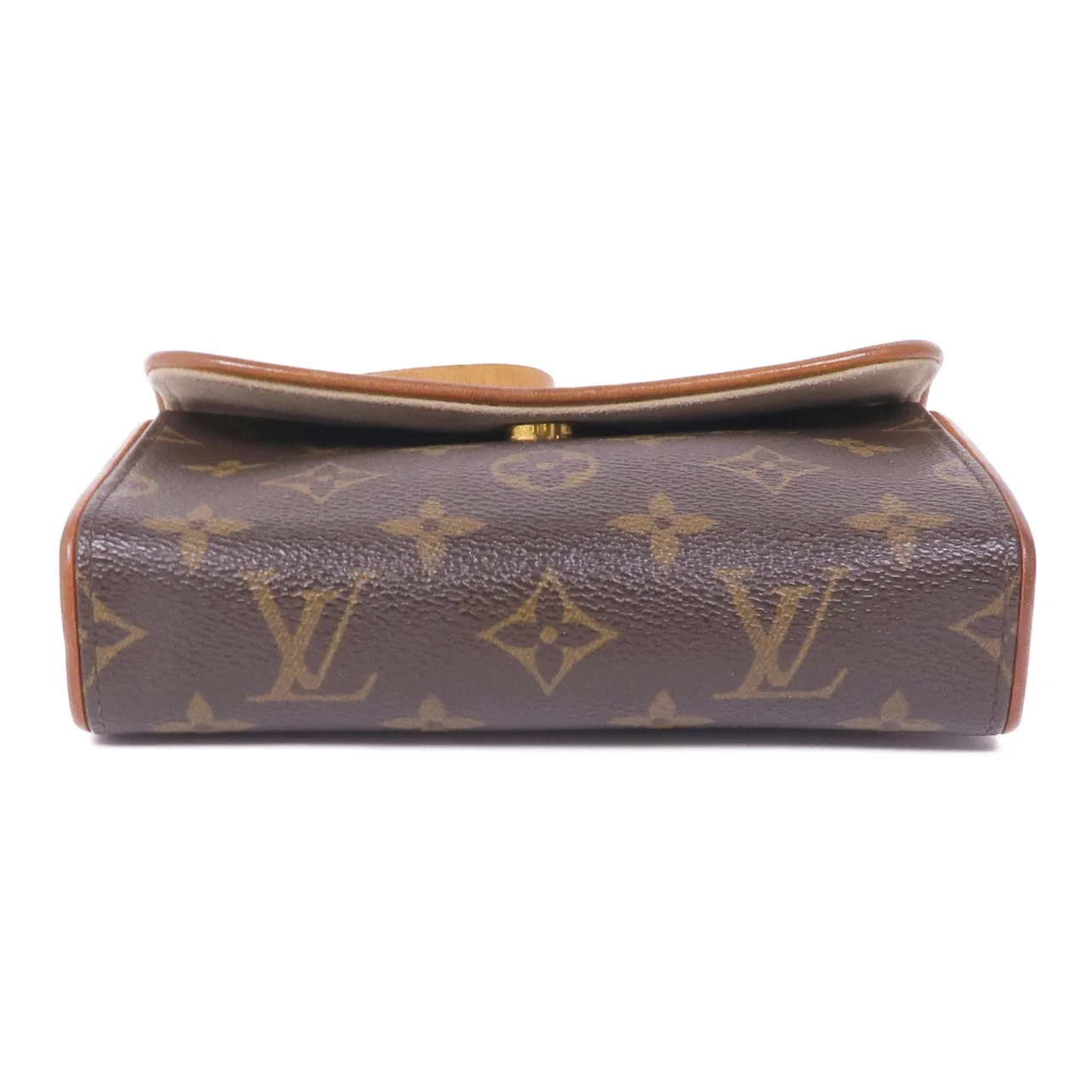 LOUIS VUITTON Pochette Florentine M51855 腰包 塗層帆布 棕色 / Brown 塗層帆布 中古品B - 縮圖 4