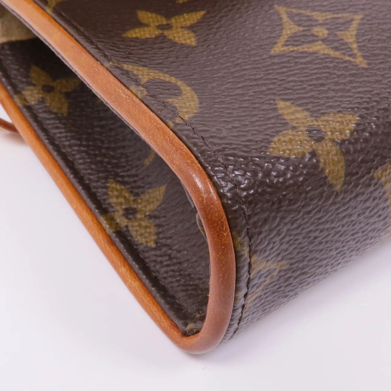 LOUIS VUITTON Pochette Florentine M51855 腰包 塗層帆布 棕色 / Brown 塗層帆布 中古品B - 縮圖 6