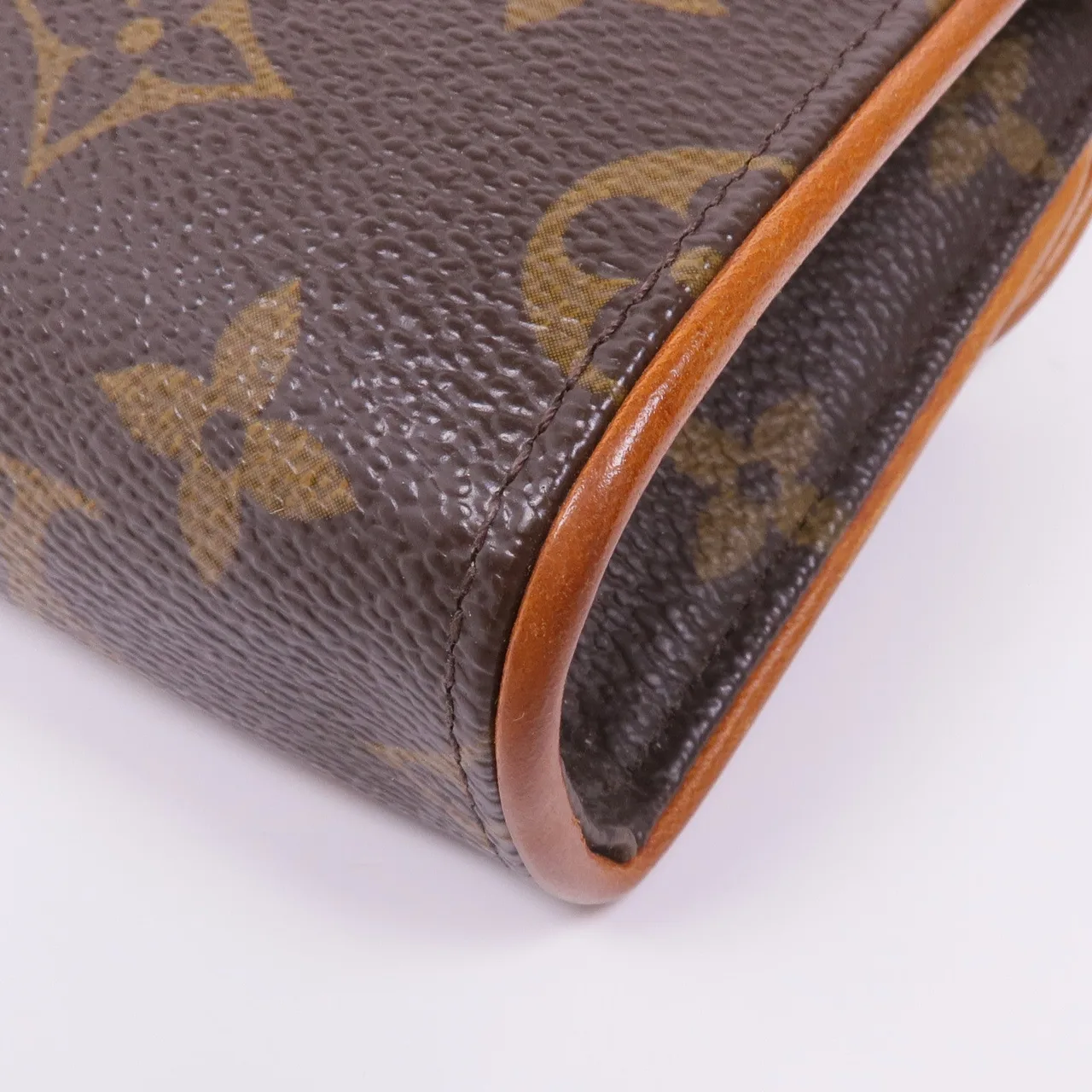 LOUIS VUITTON Pochette Florentine M51855 腰包 塗層帆布 棕色 / Brown 塗層帆布 中古品B - 縮圖 7