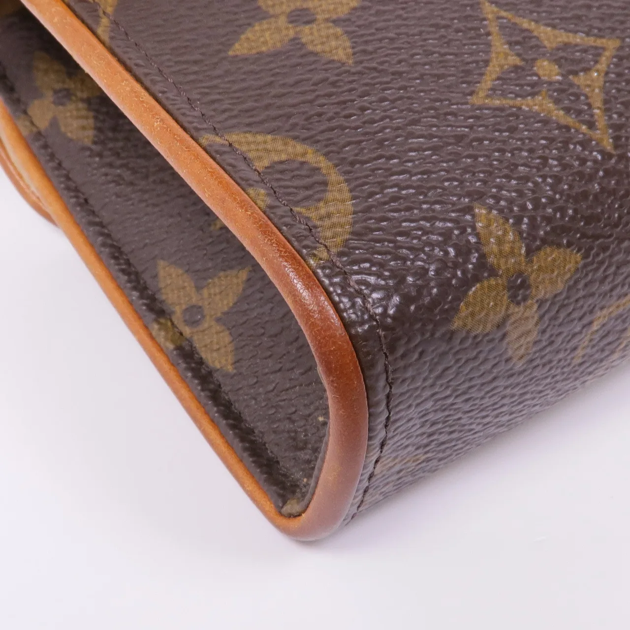 LOUIS VUITTON Pochette Florentine M51855 腰包 塗層帆布 棕色 / Brown 塗層帆布 中古品B - 縮圖 8