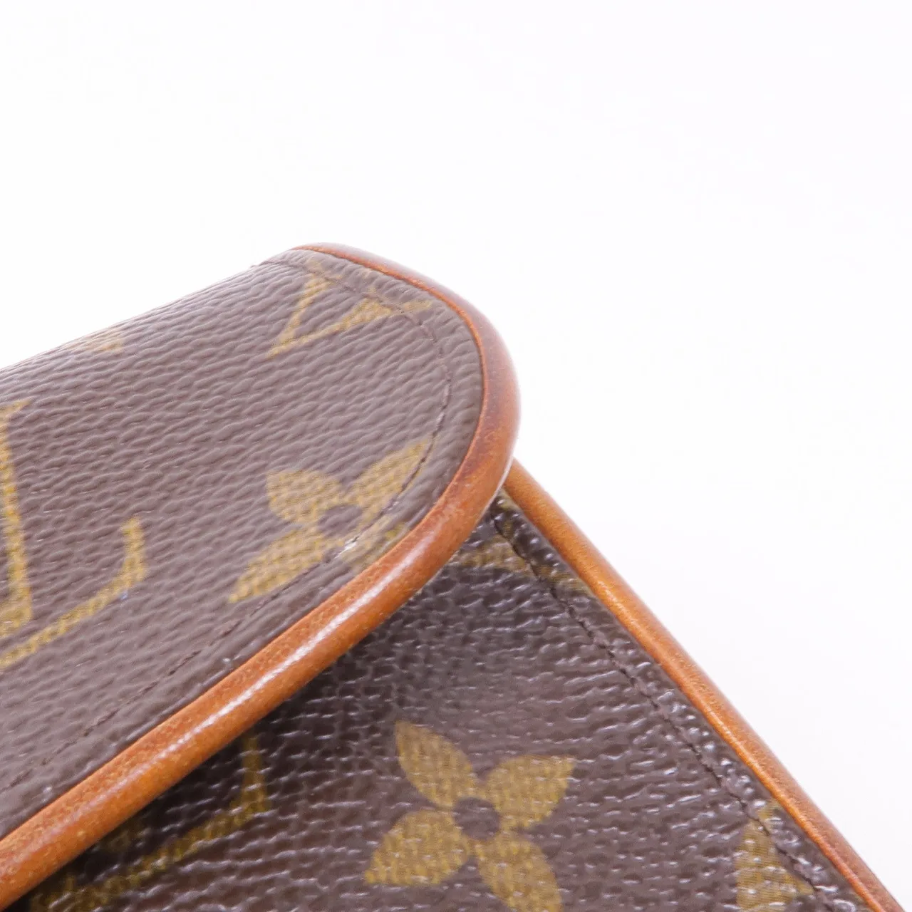 LOUIS VUITTON Pochette Florentine M51855 腰包 塗層帆布 棕色 / Brown 塗層帆布 中古品B - 縮圖 11