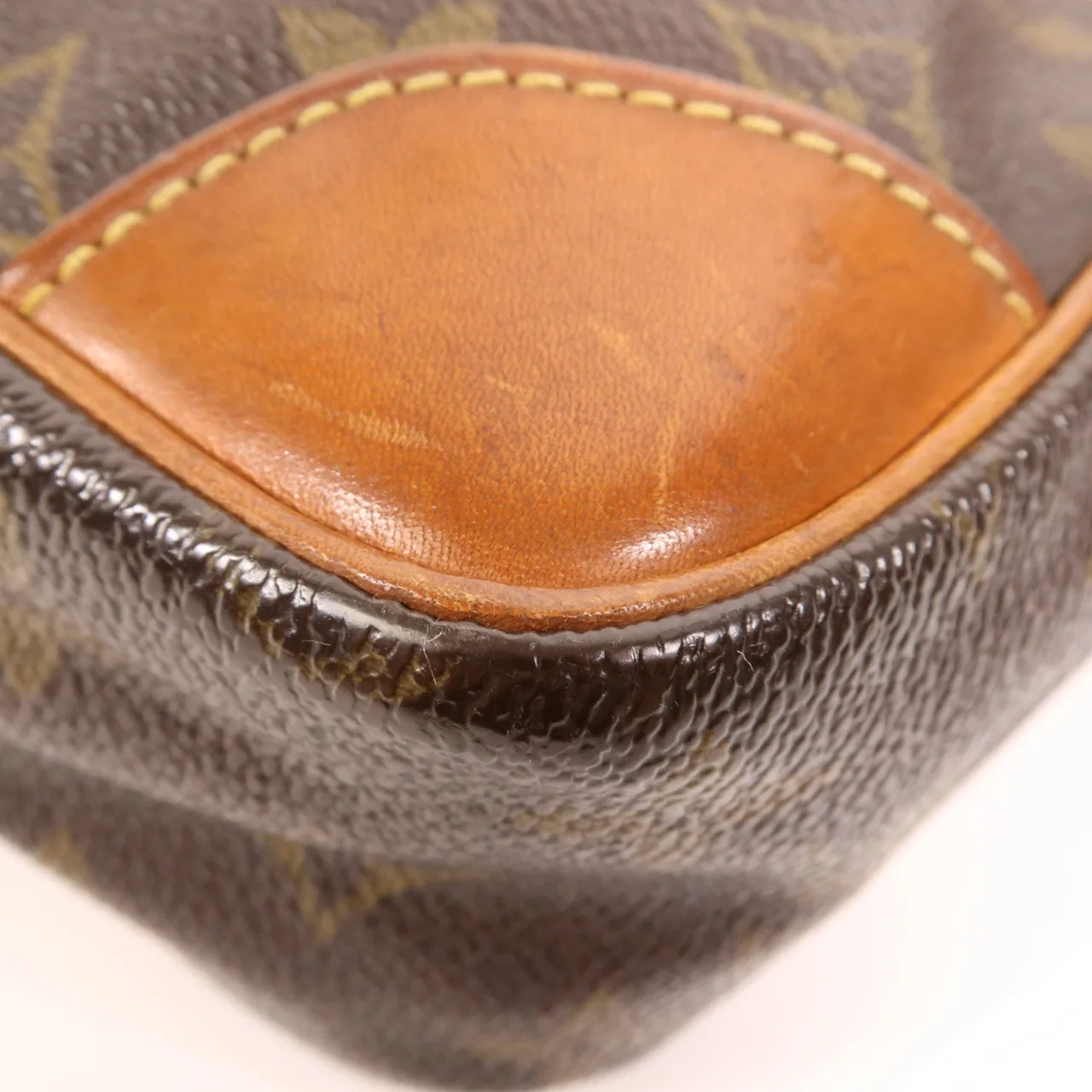 LOUIS VUITTON M51847 手拿包 塗層帆布 棕色 / Brown 塗層帆布 中古品C - 縮圖 9