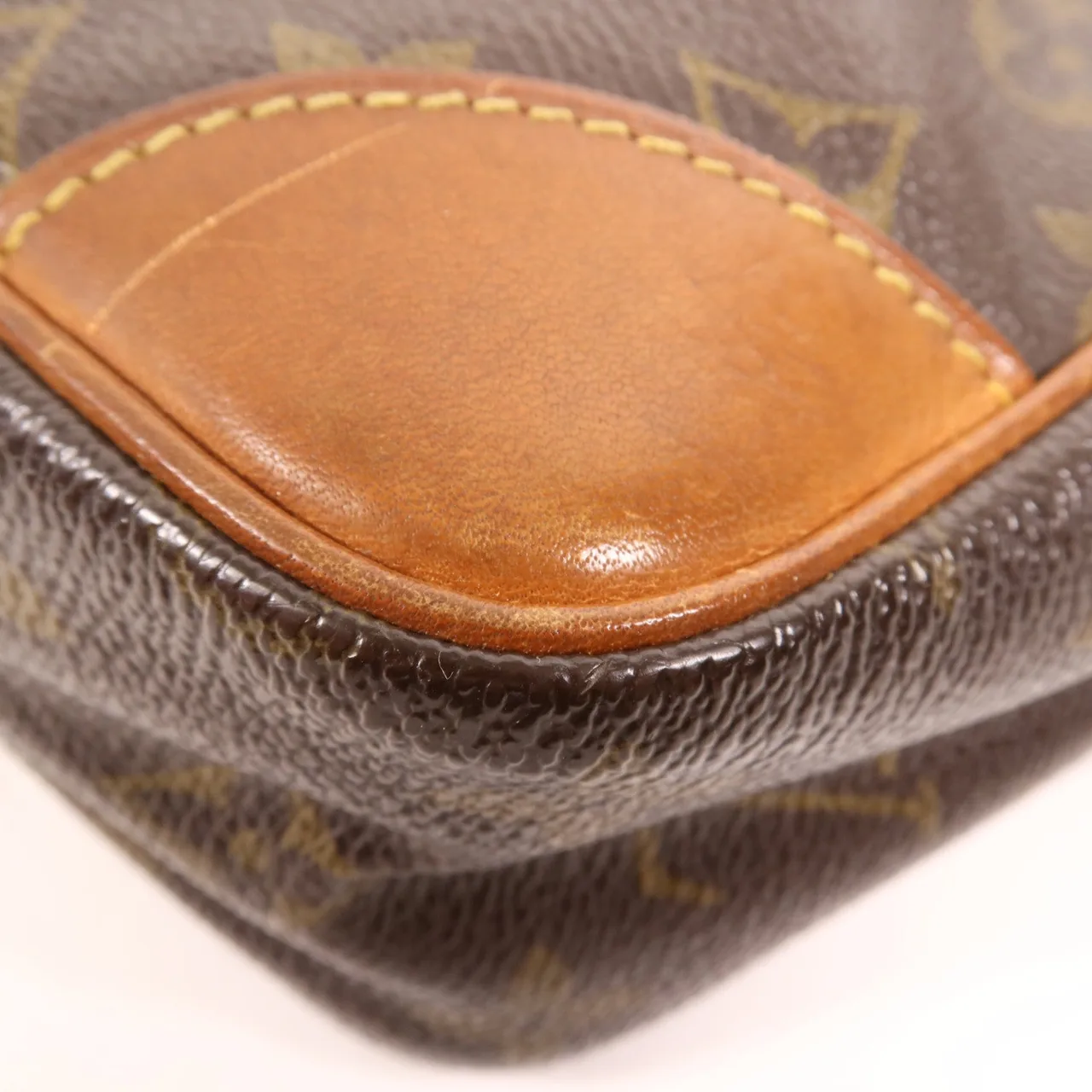 LOUIS VUITTON M51847 手拿包 塗層帆布 棕色 / Brown 塗層帆布 中古品C - 縮圖 11