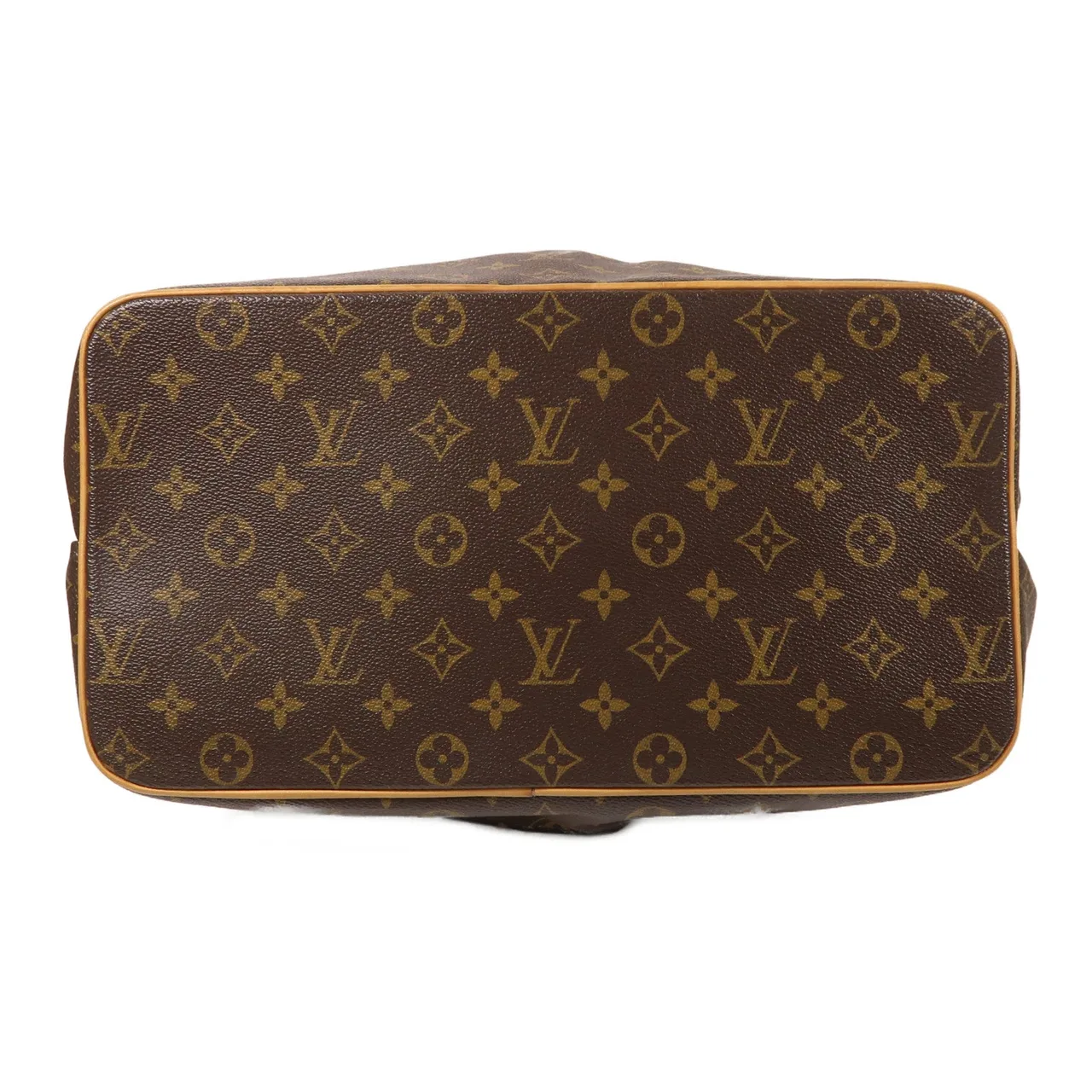 LOUIS VUITTON Palermo M40146 兩用包 塗層帆布 棕色 塗層帆布 中古品B - 縮圖 4