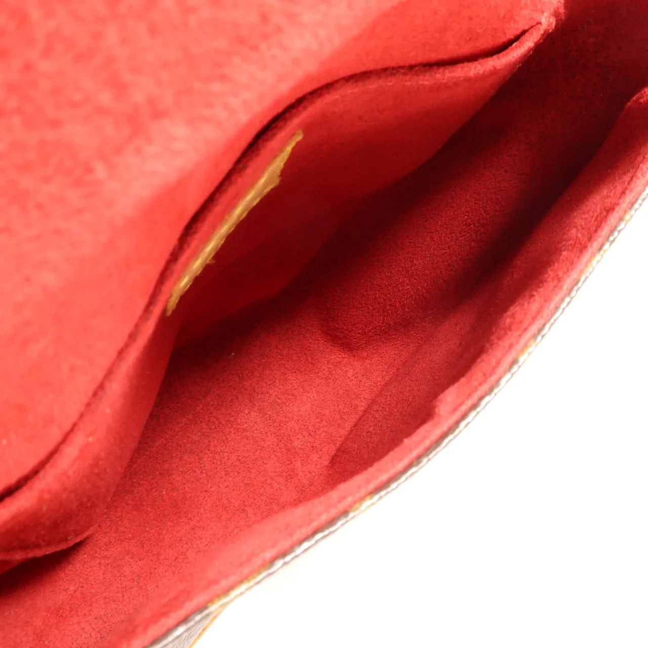 LOUIS VUITTON Tambourin M51179 肩背包 塗層帆布 棕色 塗層帆布 中古品B - 縮圖 5