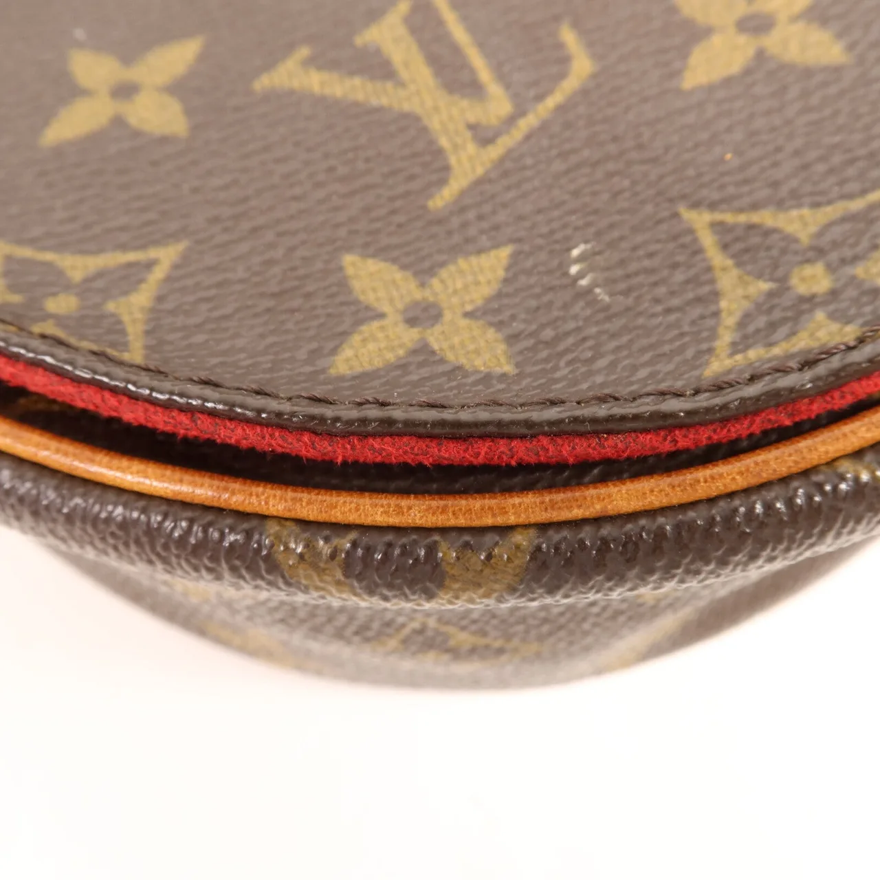 LOUIS VUITTON Tambourin M51179 肩背包 塗層帆布 棕色 塗層帆布 中古品B - 縮圖 10