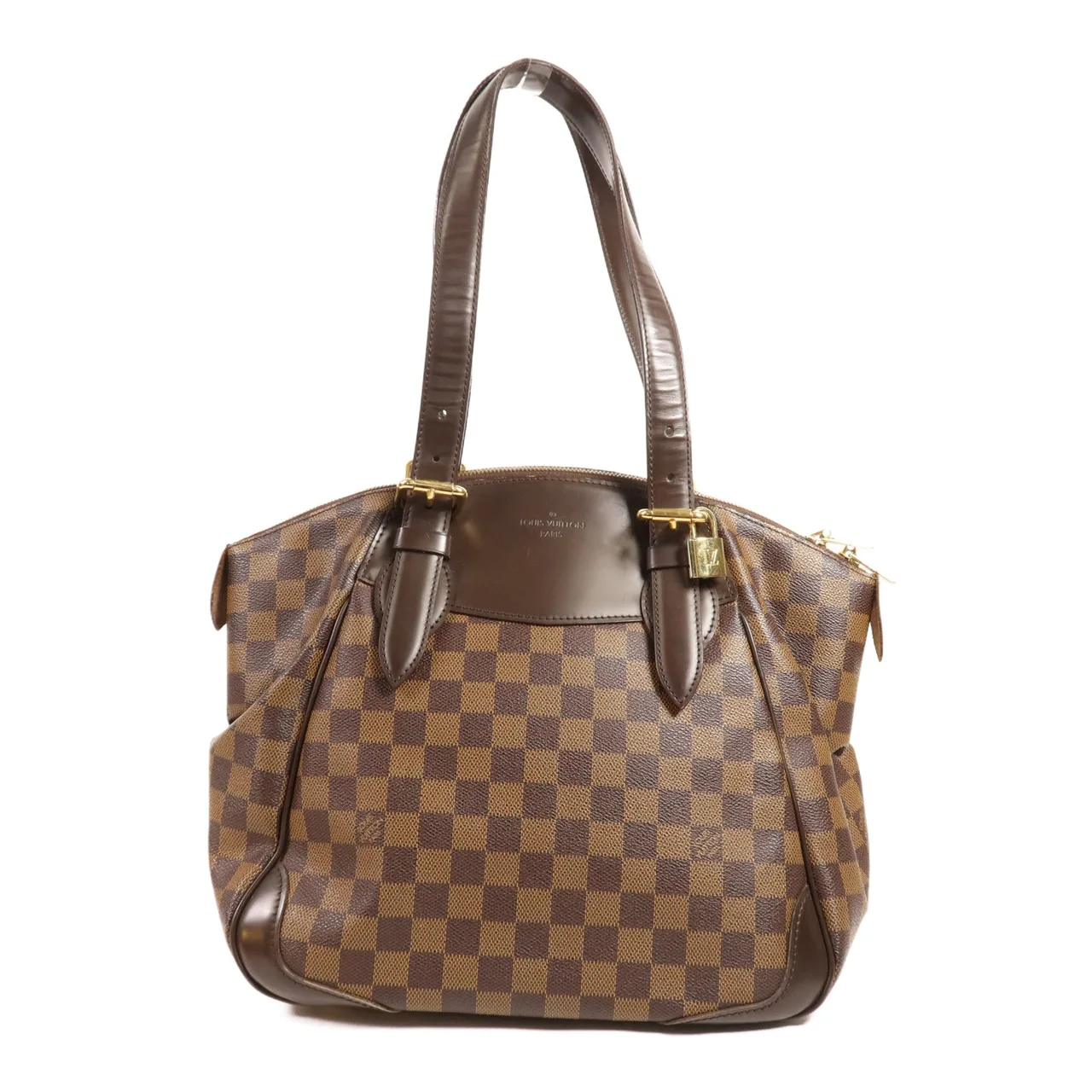 LOUIS VUITTON Verona N41118 肩背包 塗層帆布 棕色