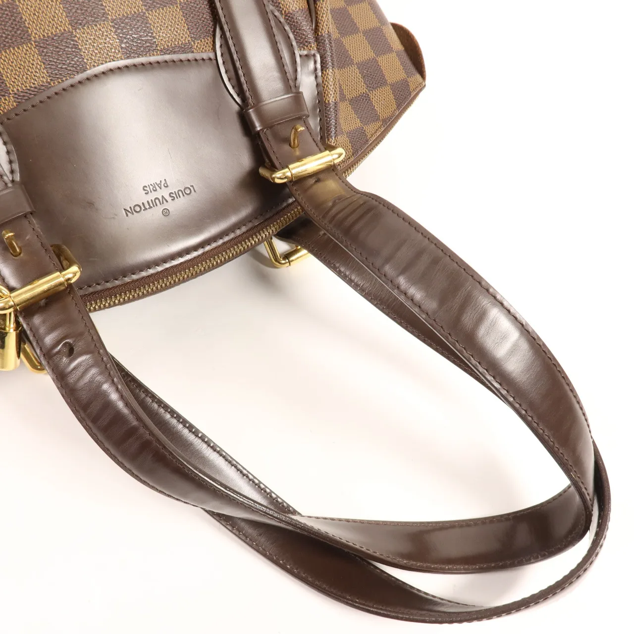 LOUIS VUITTON Verona N41118 Shoulder Bag Coated Canvas 棕色 Coated Canvas Rank B - Thumbnail 5