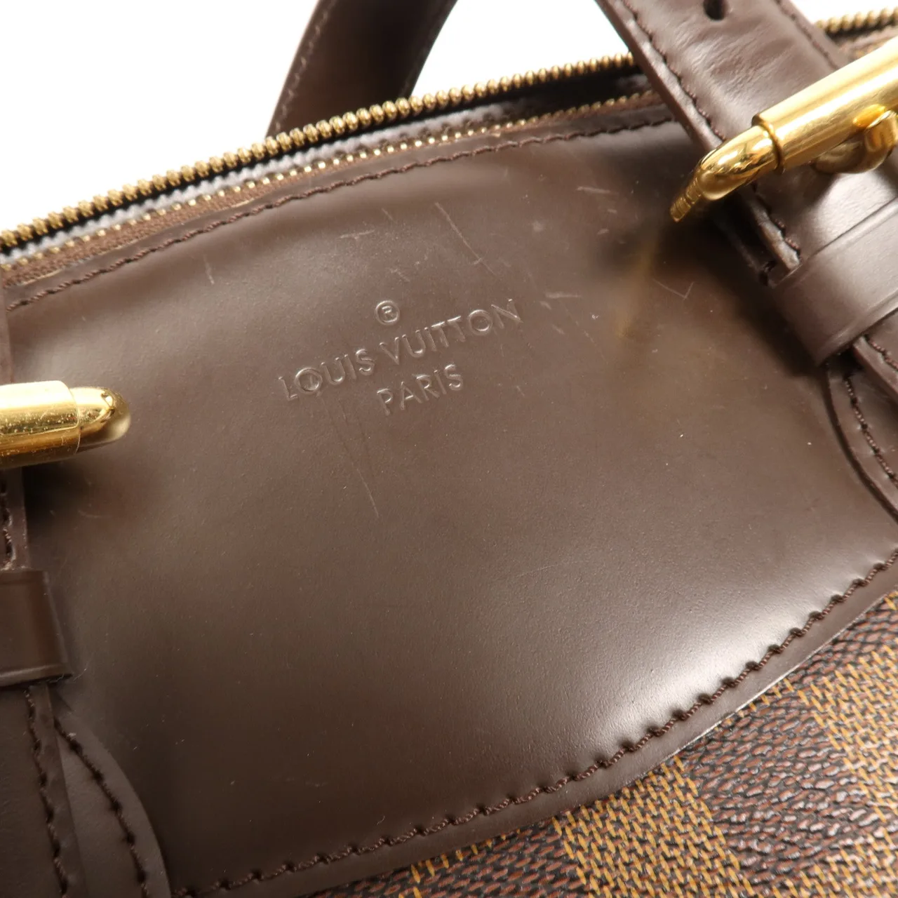 LOUIS VUITTON Verona N41118 Shoulder Bag Coated Canvas 棕色 Coated Canvas Rank B - Thumbnail 14
